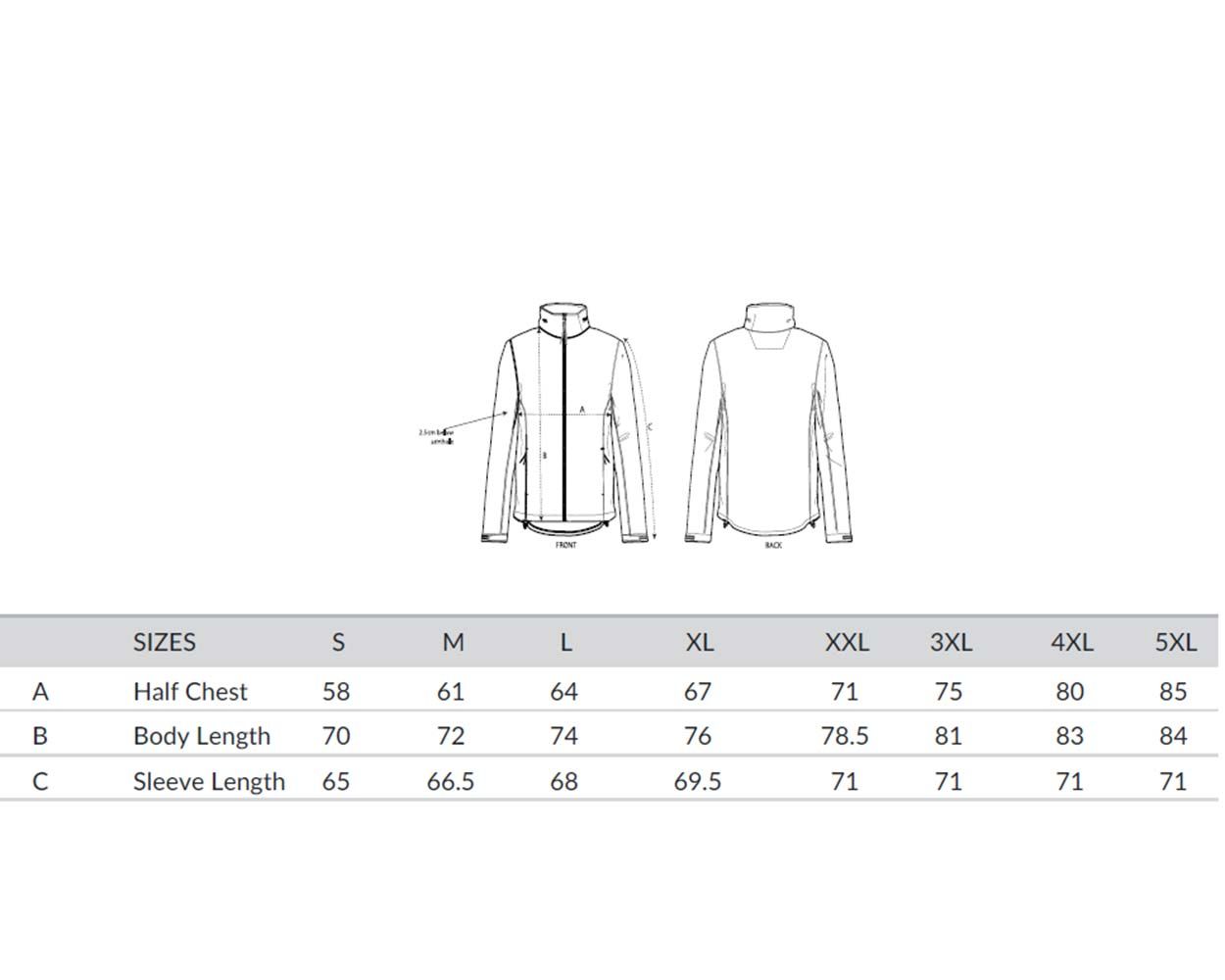 herren-softshell-jacke-recycelt-sizeguide
