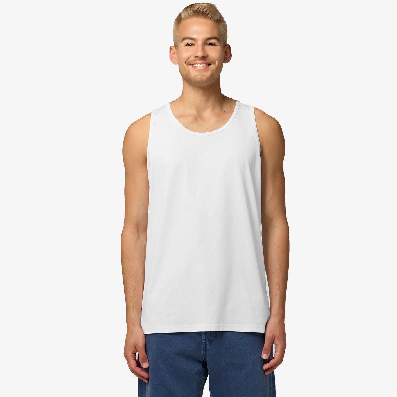 Basic Herren-Tanktop aus nachhaltiger Bio-Baumwolle