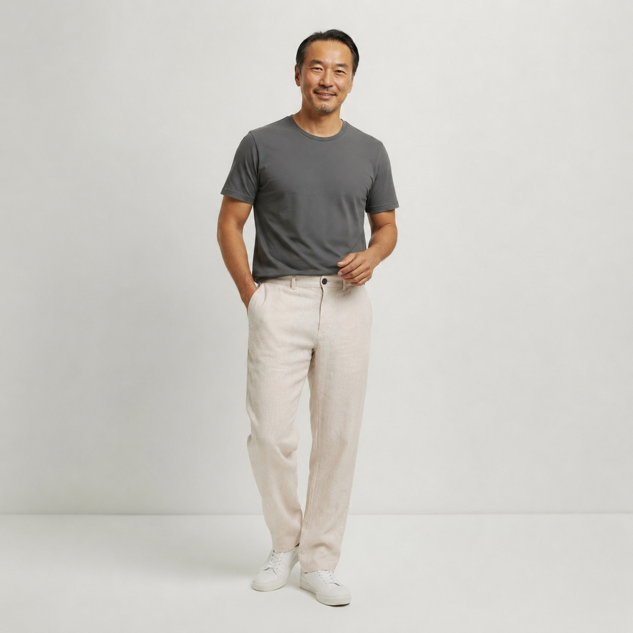 Herren Leinenhose