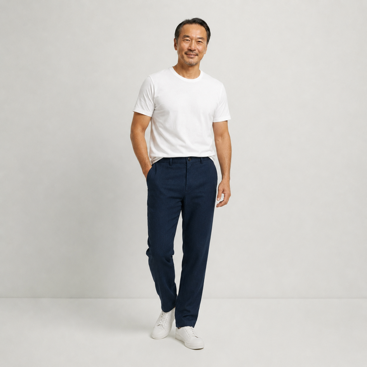 Herren Leinenhose