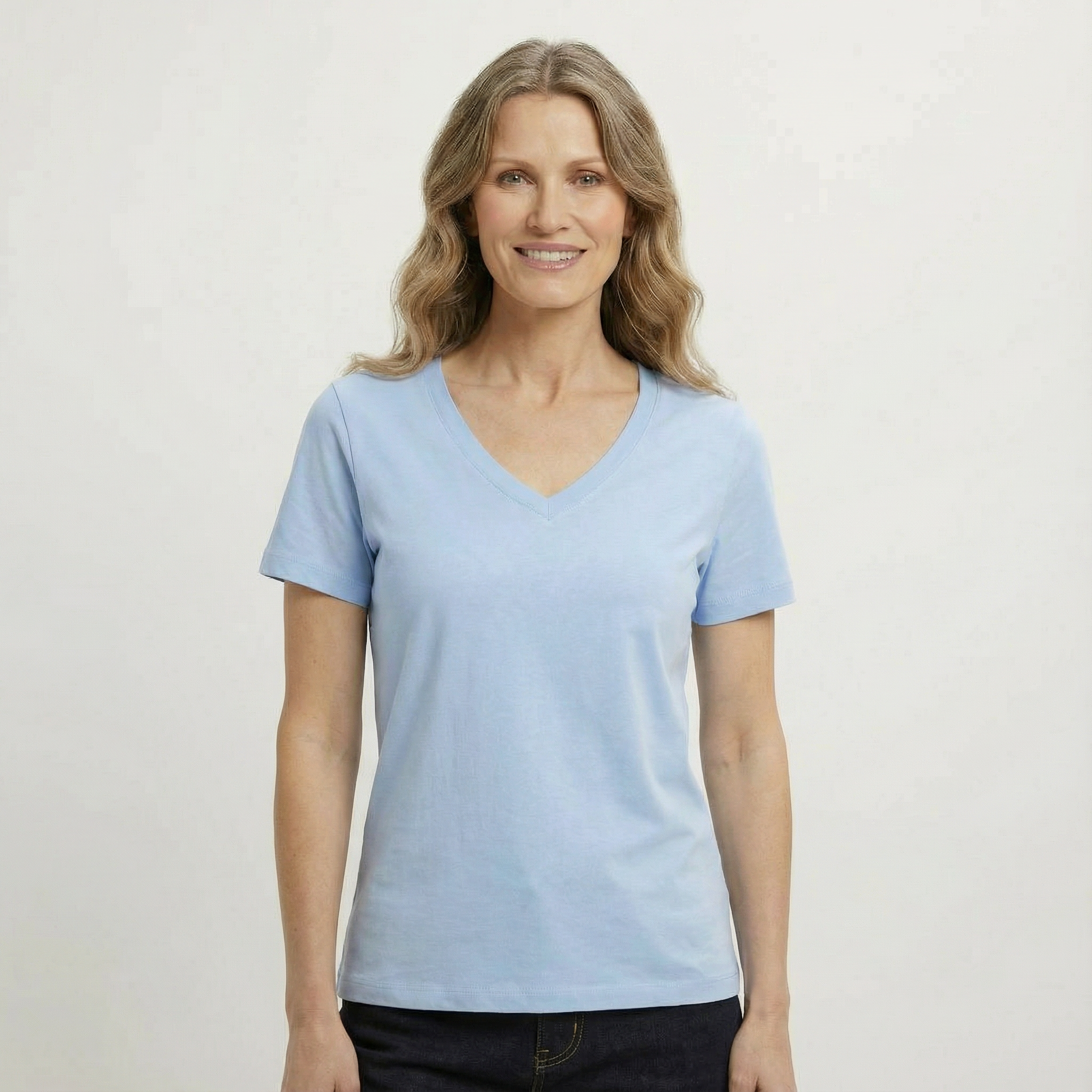 Damen V-Neck T-Shirt