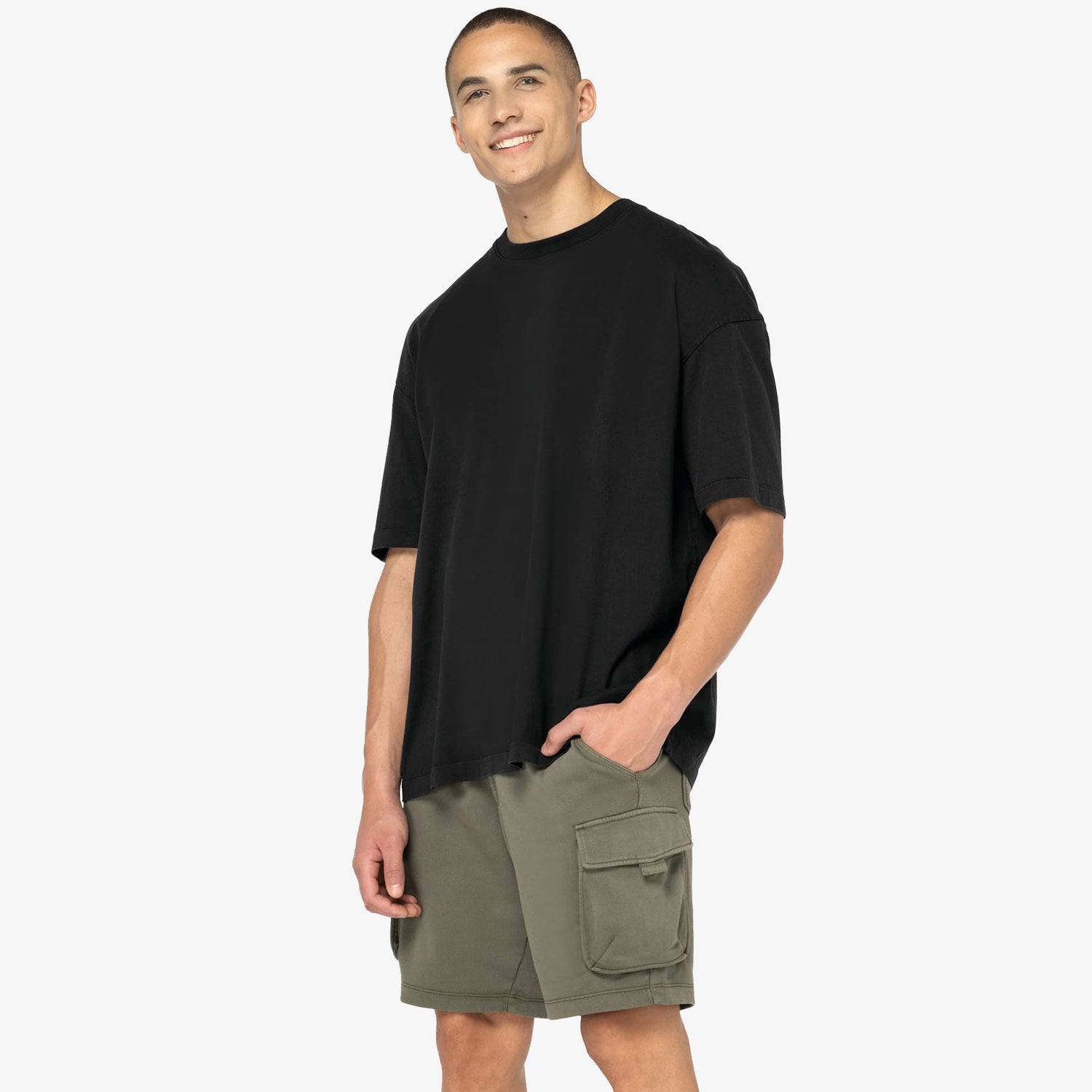 Herren Cargo-Shorts im Utility-Look | Nachhaltiger Streetstyle