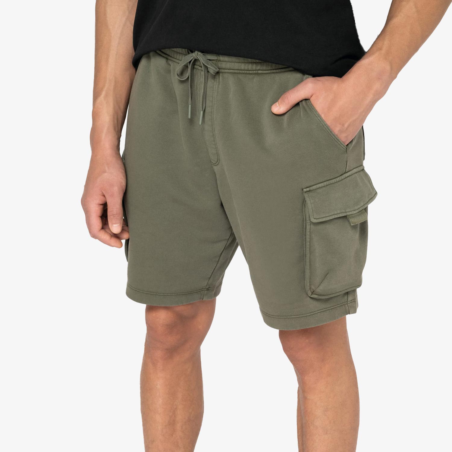 Herren Cargo-Shorts im Utility-Look | Nachhaltiger Streetstyle