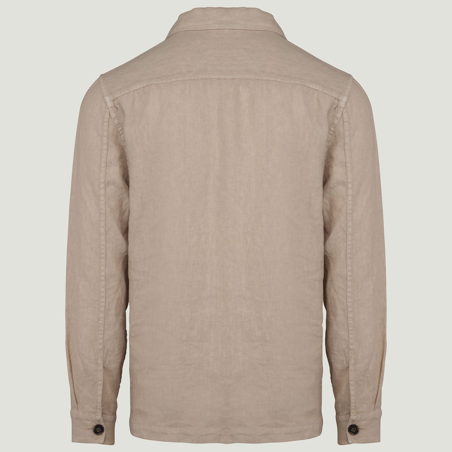 Herren Leinen Hemdjacke