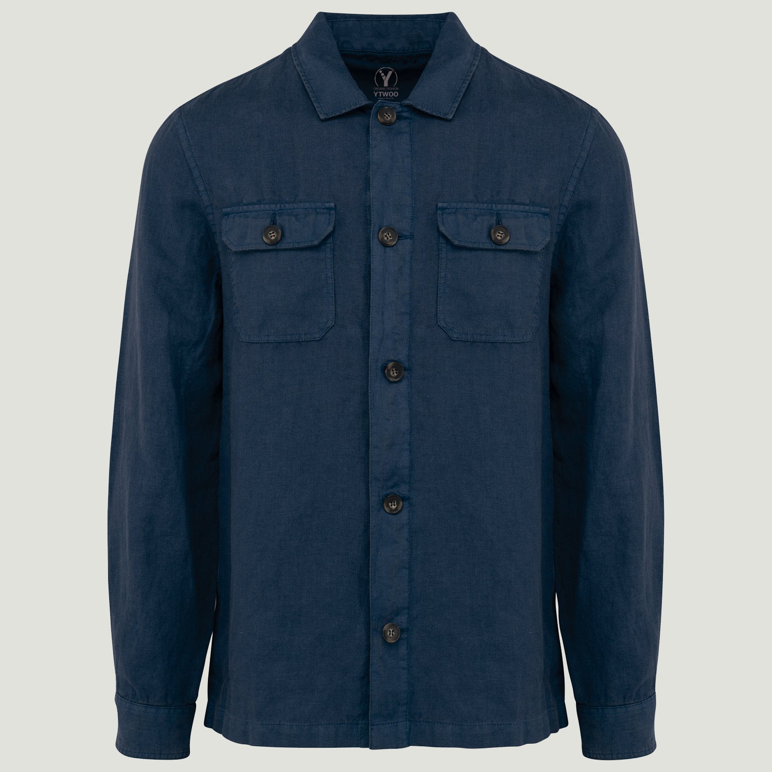 Herren Leinen Hemdjacke