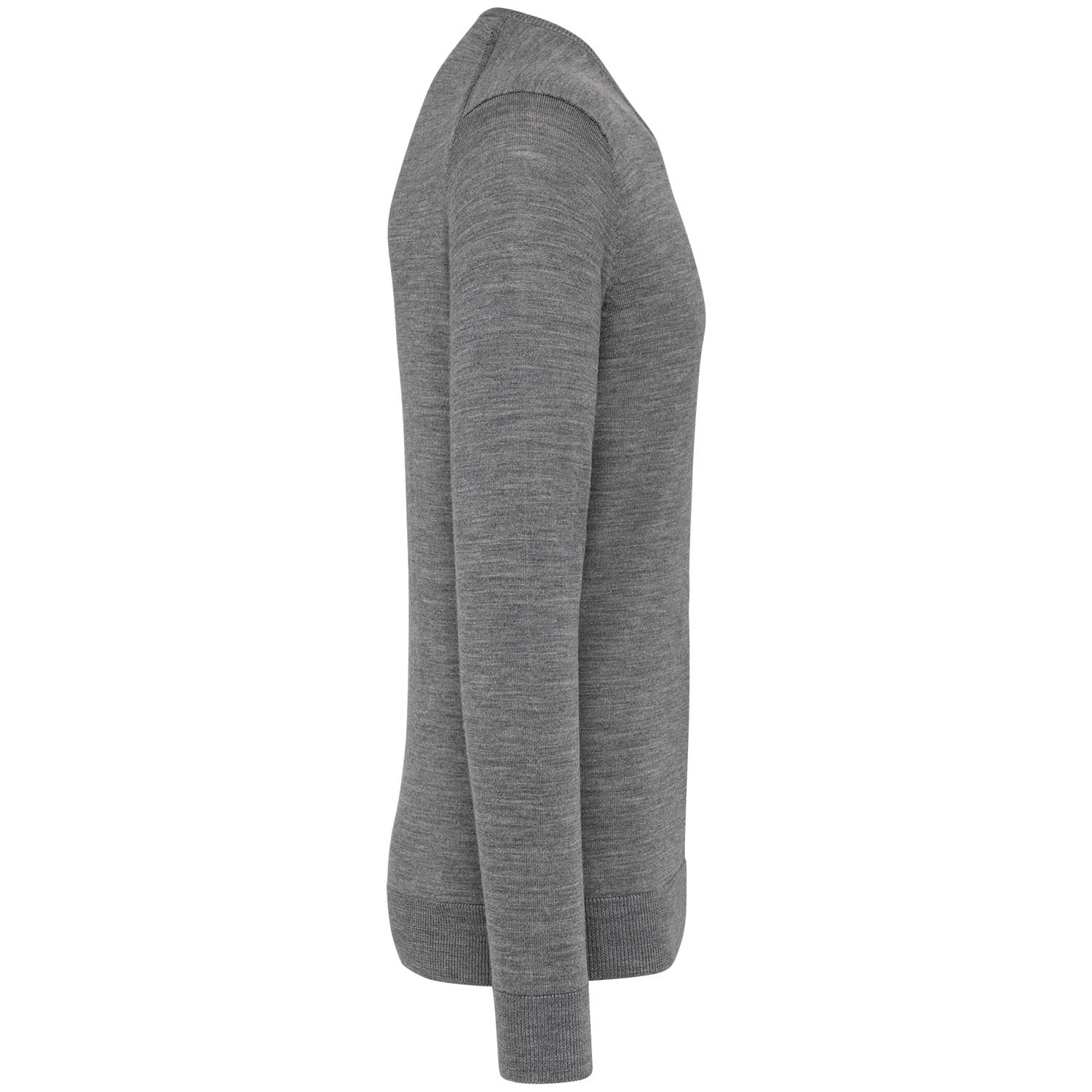 Herren-Merinopullover mit V-Ausschnitt