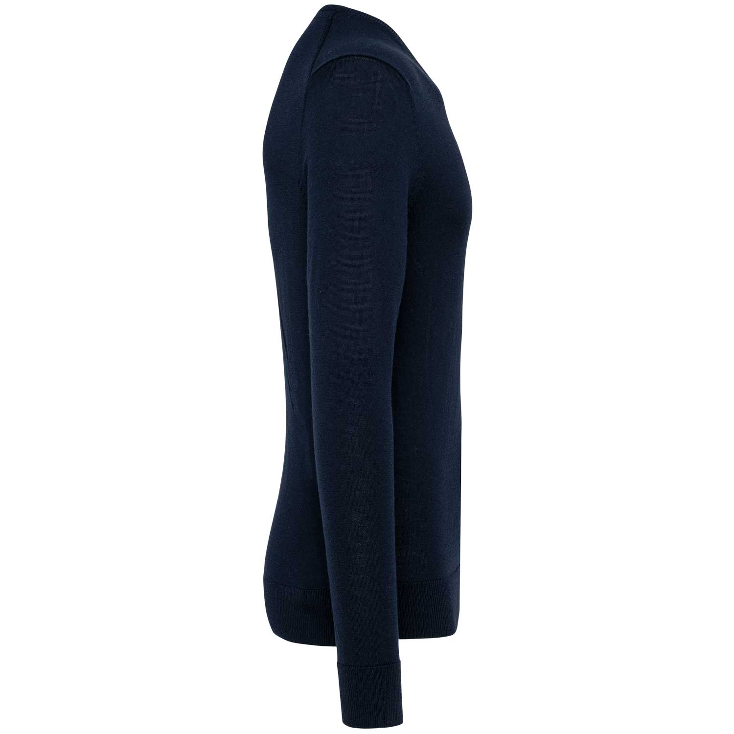 Herren-Merinopullover mit V-Ausschnitt