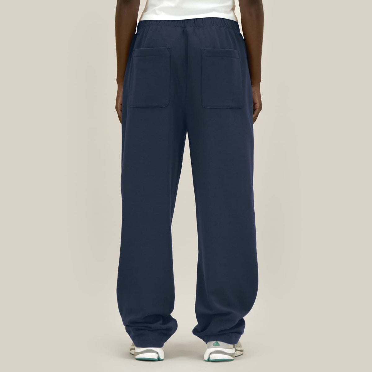 Unisex Jogginghose Navy – Rückansicht
