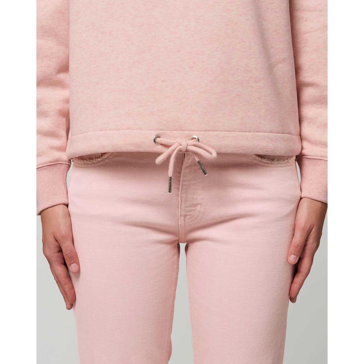 nachhaltige-kleidung-damen-hoodie_Cream_Heather_Pink_2