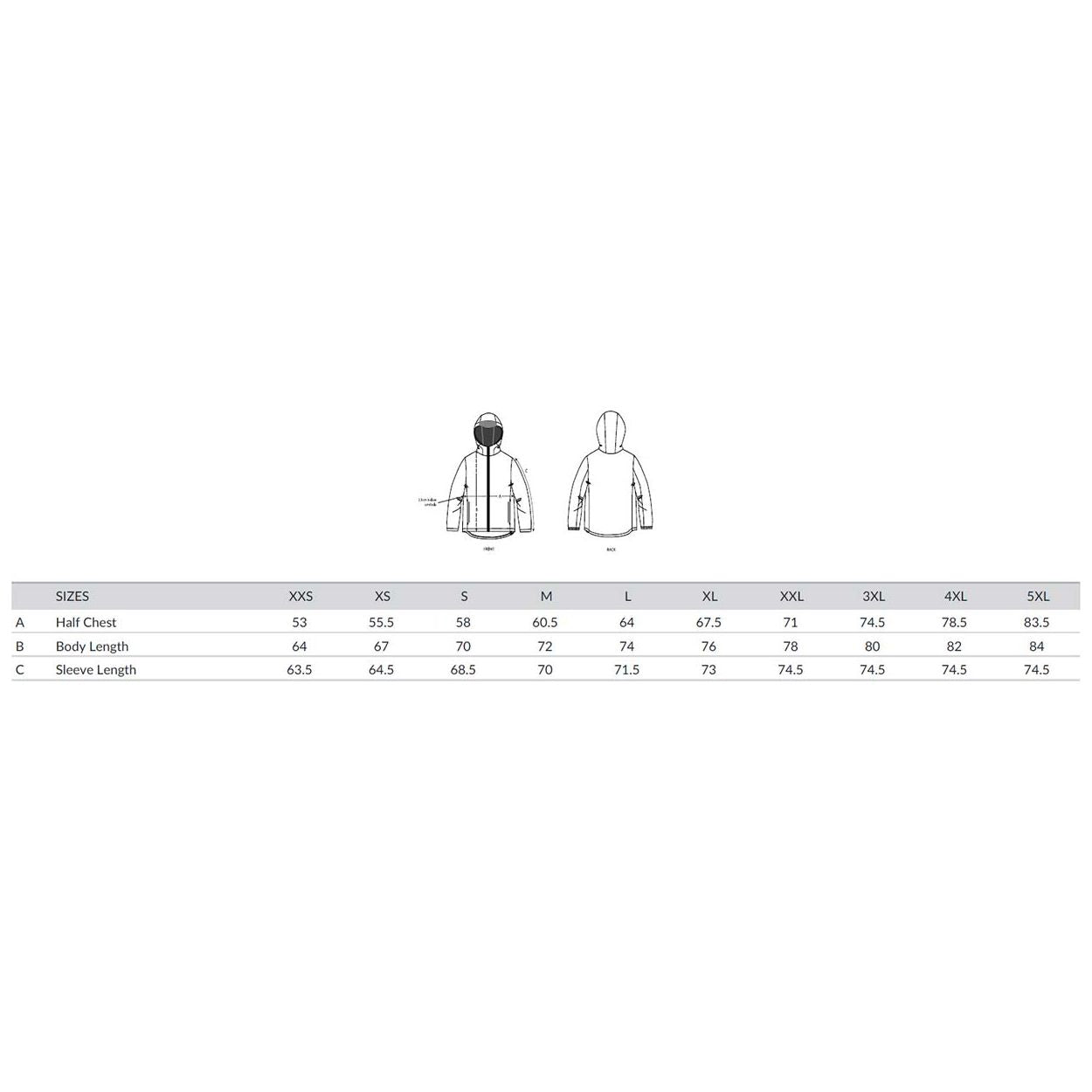 nachhaltige-regenjacke_recyceltes-pet_sizeguide_01