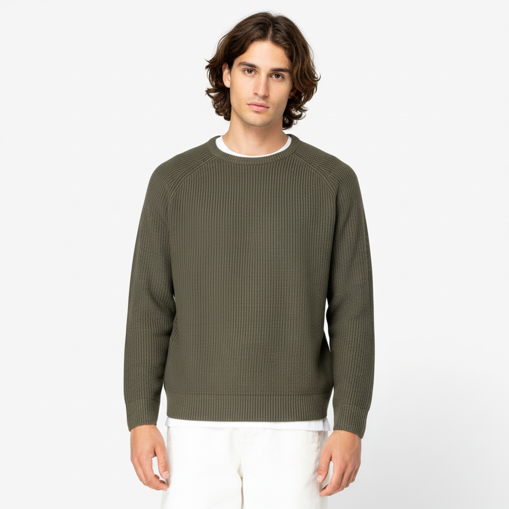 Heavy Knit Herrenpullover