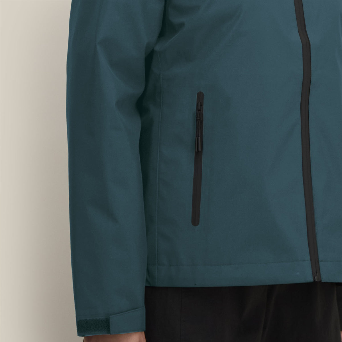 Damen Regenjacke Stargazer, Brusttasche und verklebte Nähte