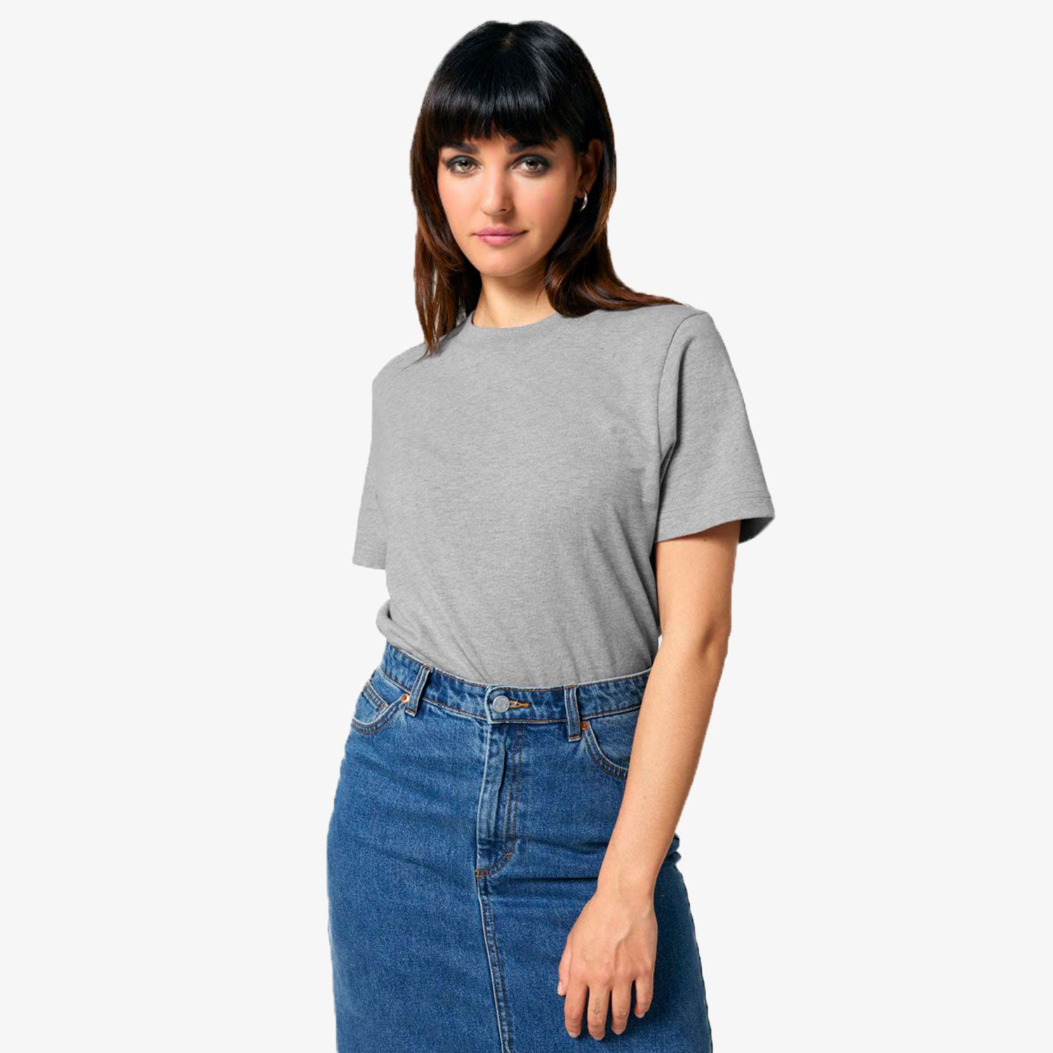 Doppelpack Unisex-T-Shirts aus schwerem Stoff