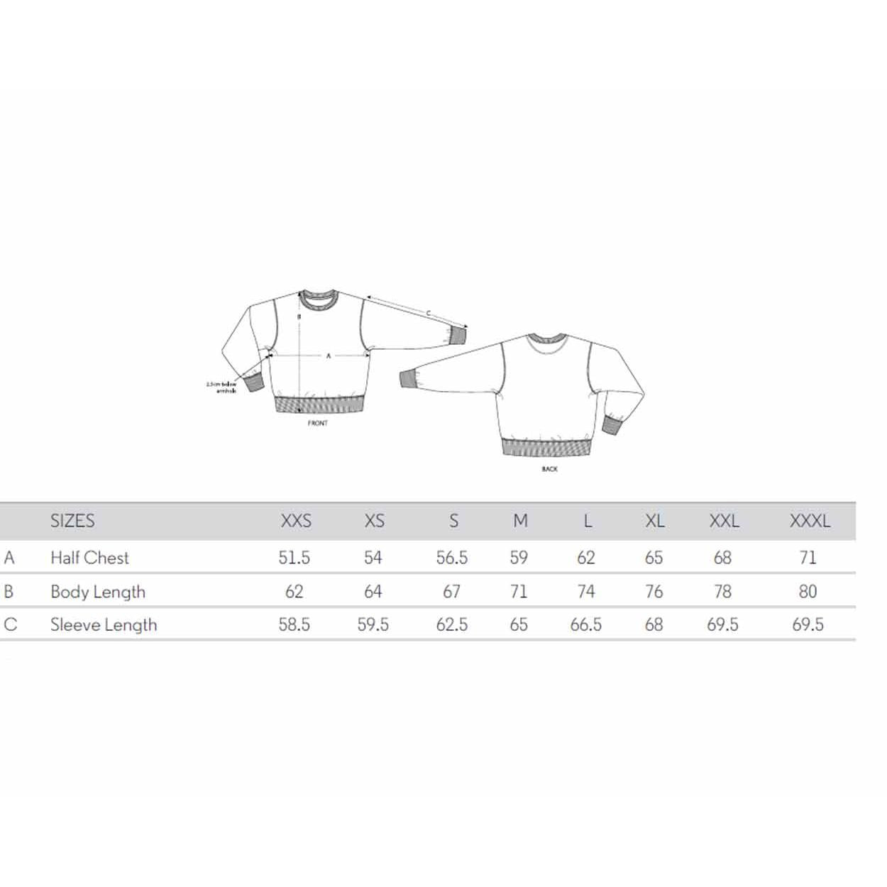sweater-schwere-bio-baumwolle_sizeguide
