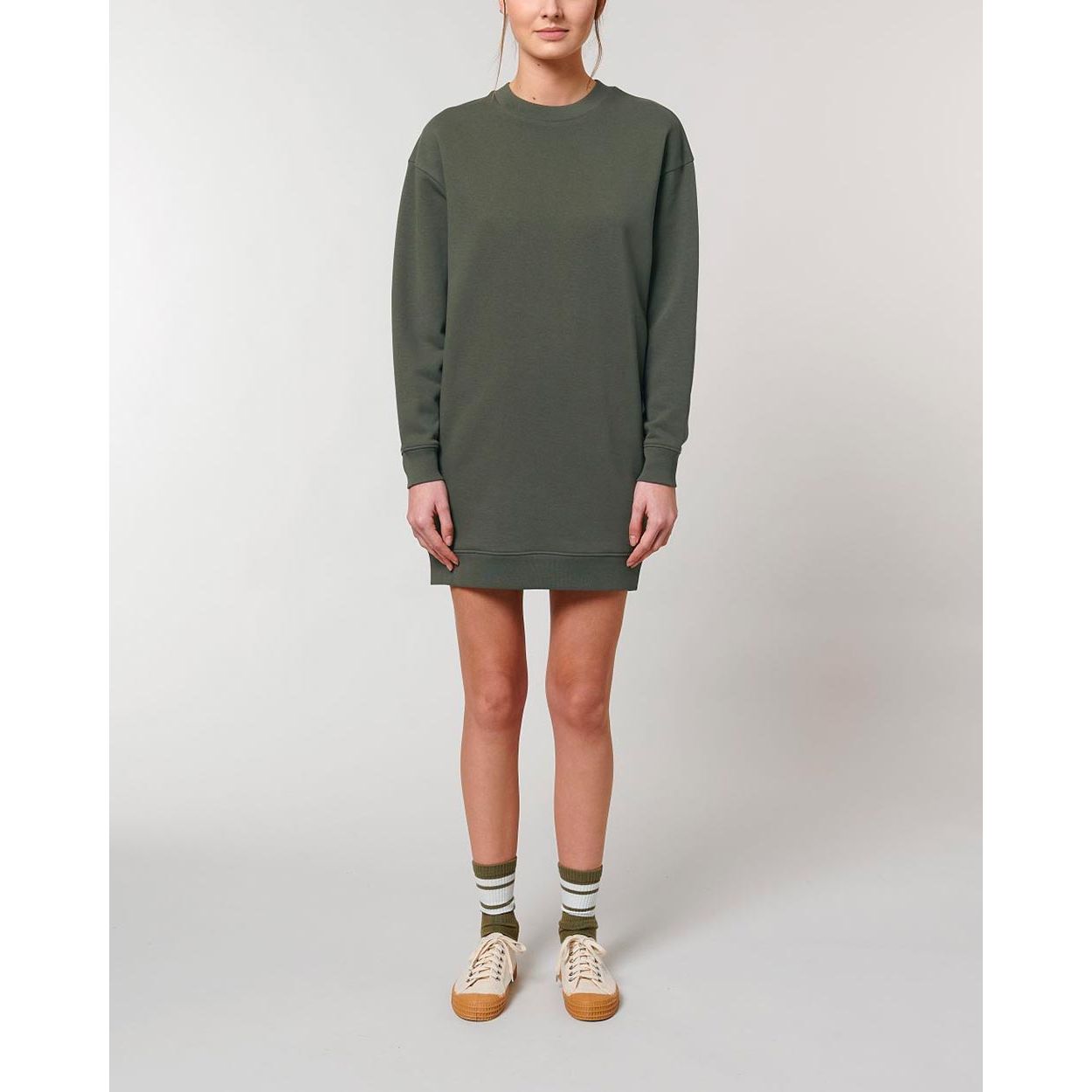 sweatshirt-kleid-bio-fairtrade_Khaki_01
