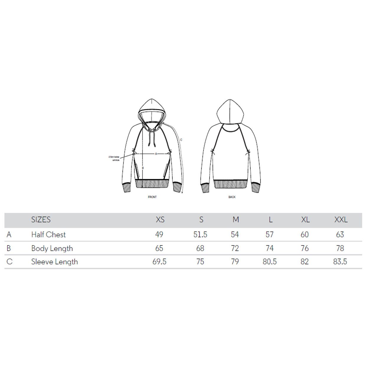unisex-hoodie-bio-recycelt_sizeguide