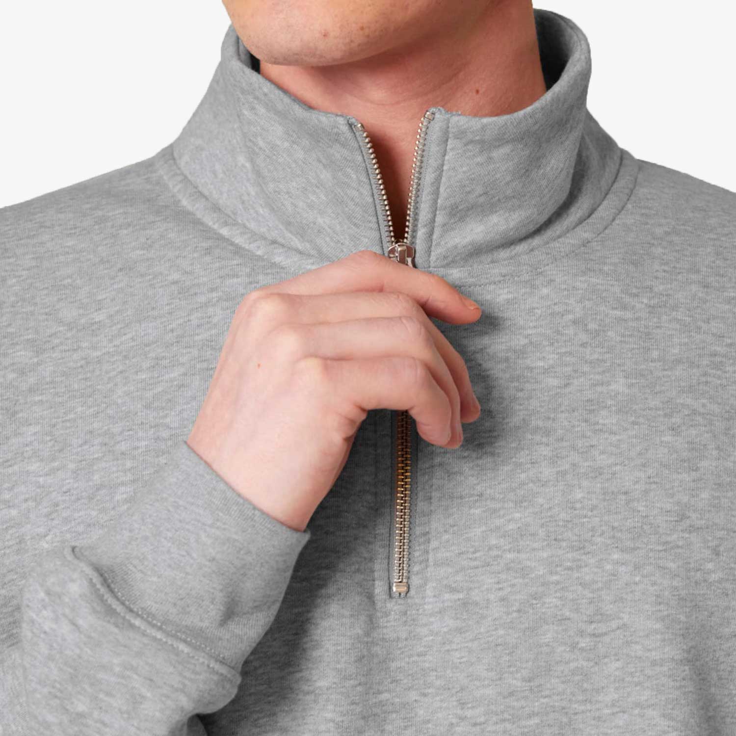 Unisex Quater-Zip-Sweatshirt