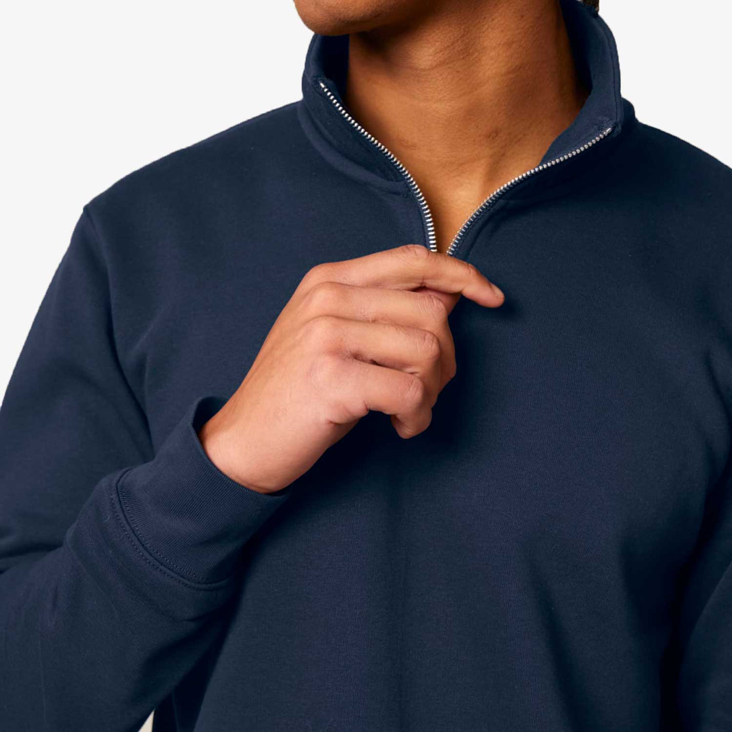 Unisex Quater-Zip-Sweatshirt