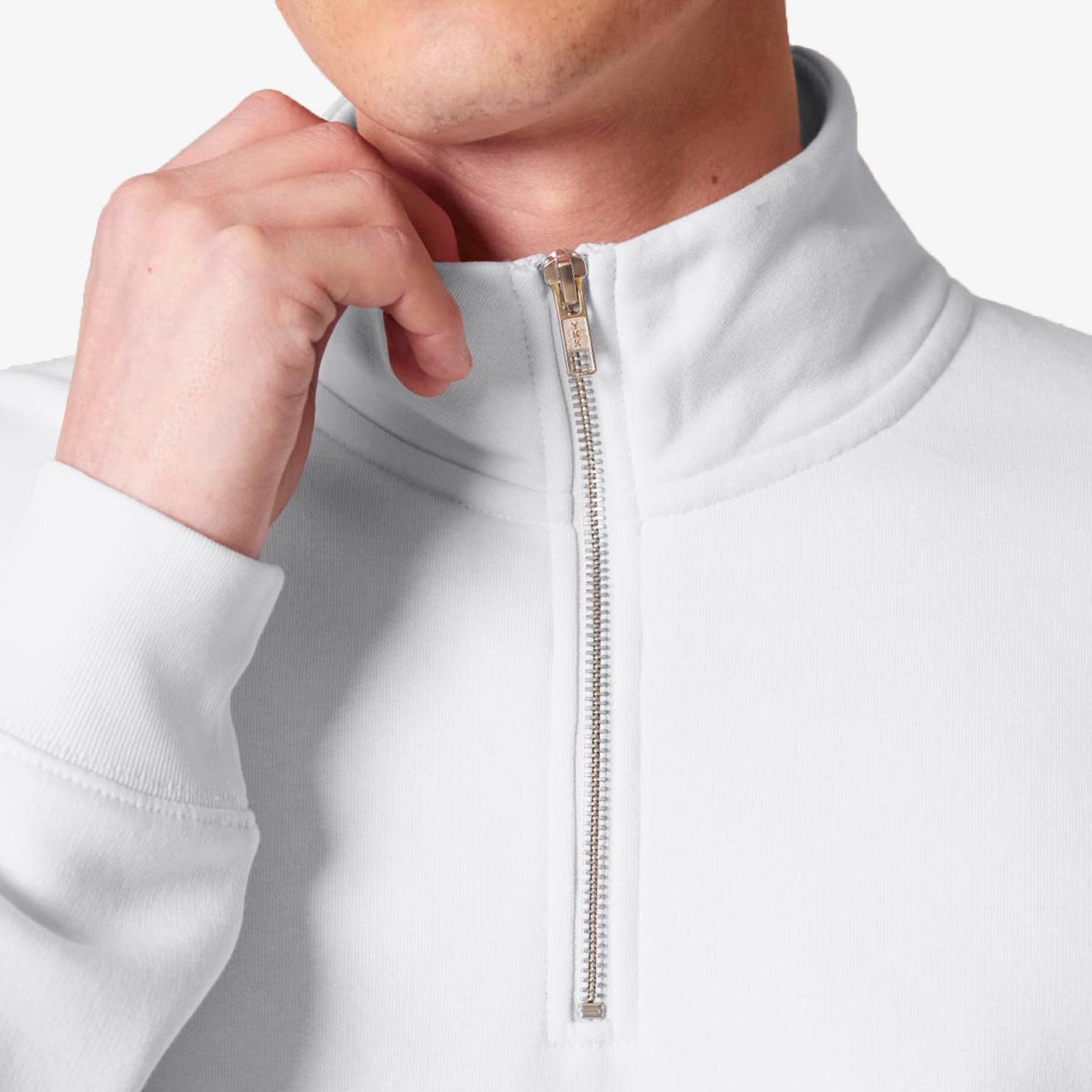 Unisex Quater-Zip-Sweatshirt