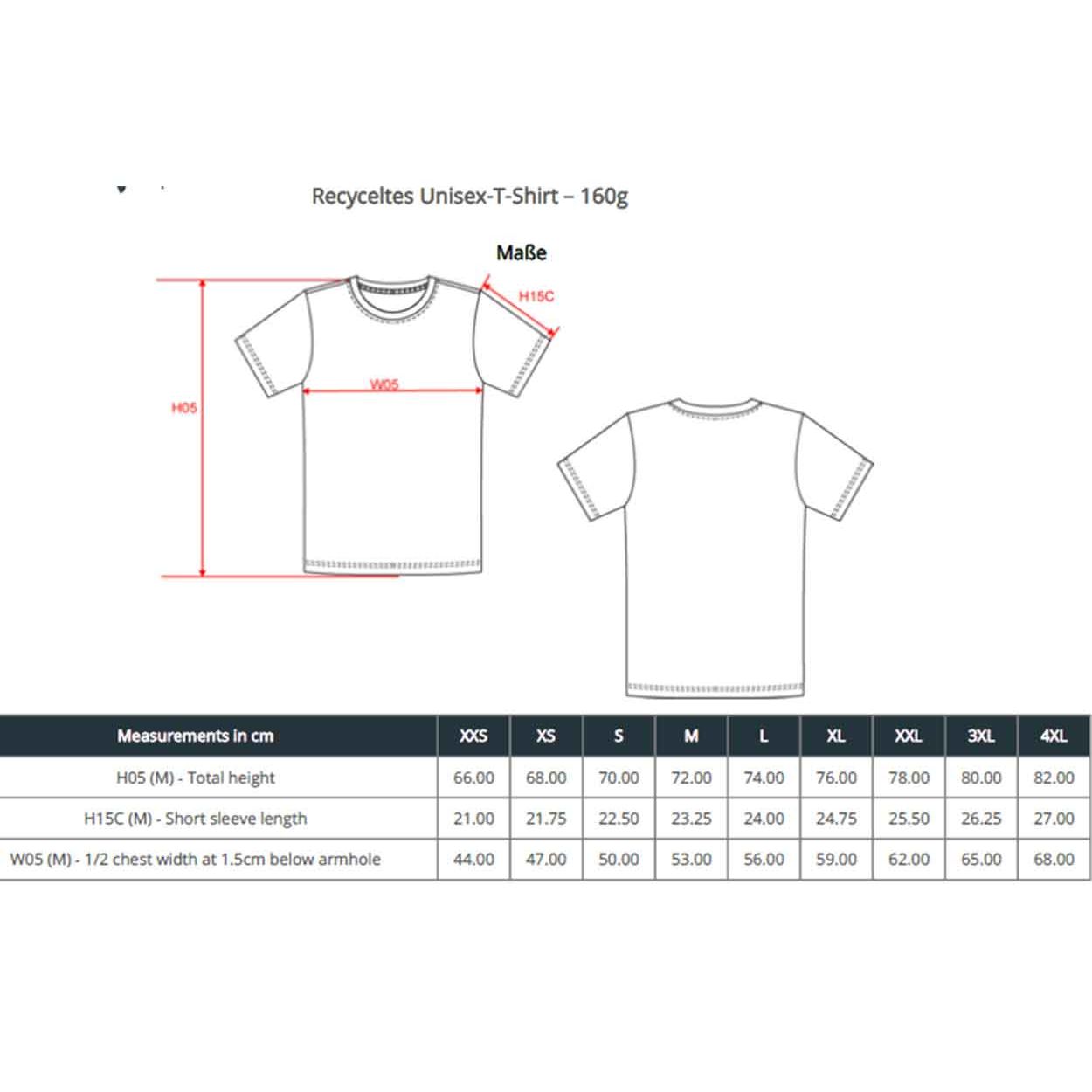 unisex-t-shirt-recycelt-sizeguide