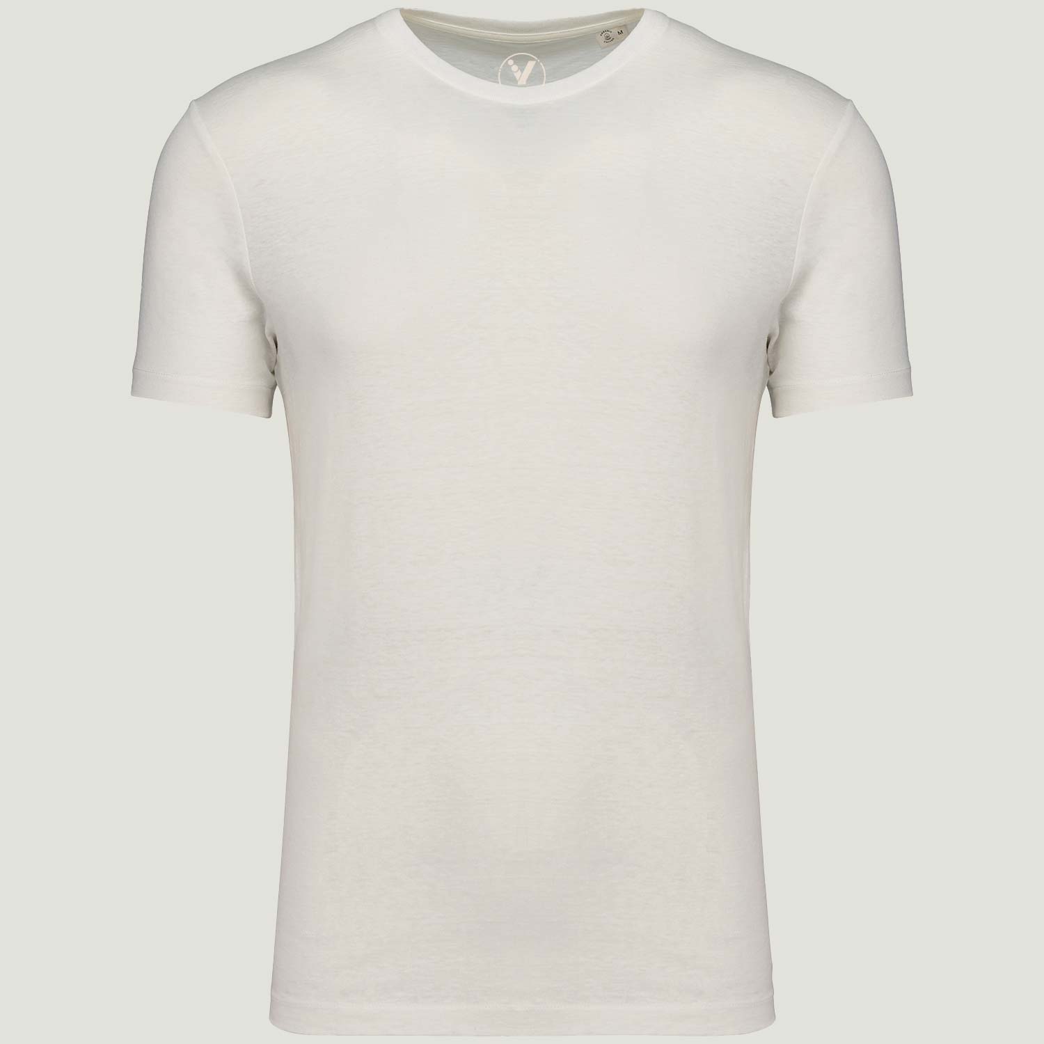 T-Shirt aus Baumwoll-Leinen-Mix