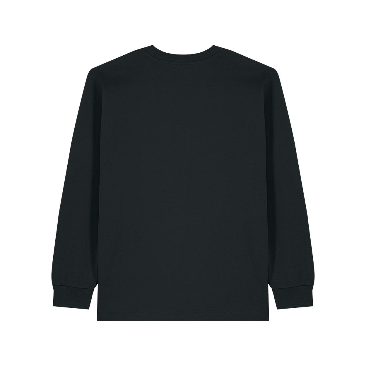 Schweres-YTWOO-Unisex-Langarmshirt-Eco-Fair-Organic-100-Bio-bauwolle-Nachhaltig-SCHWARZ-PACK-BACK