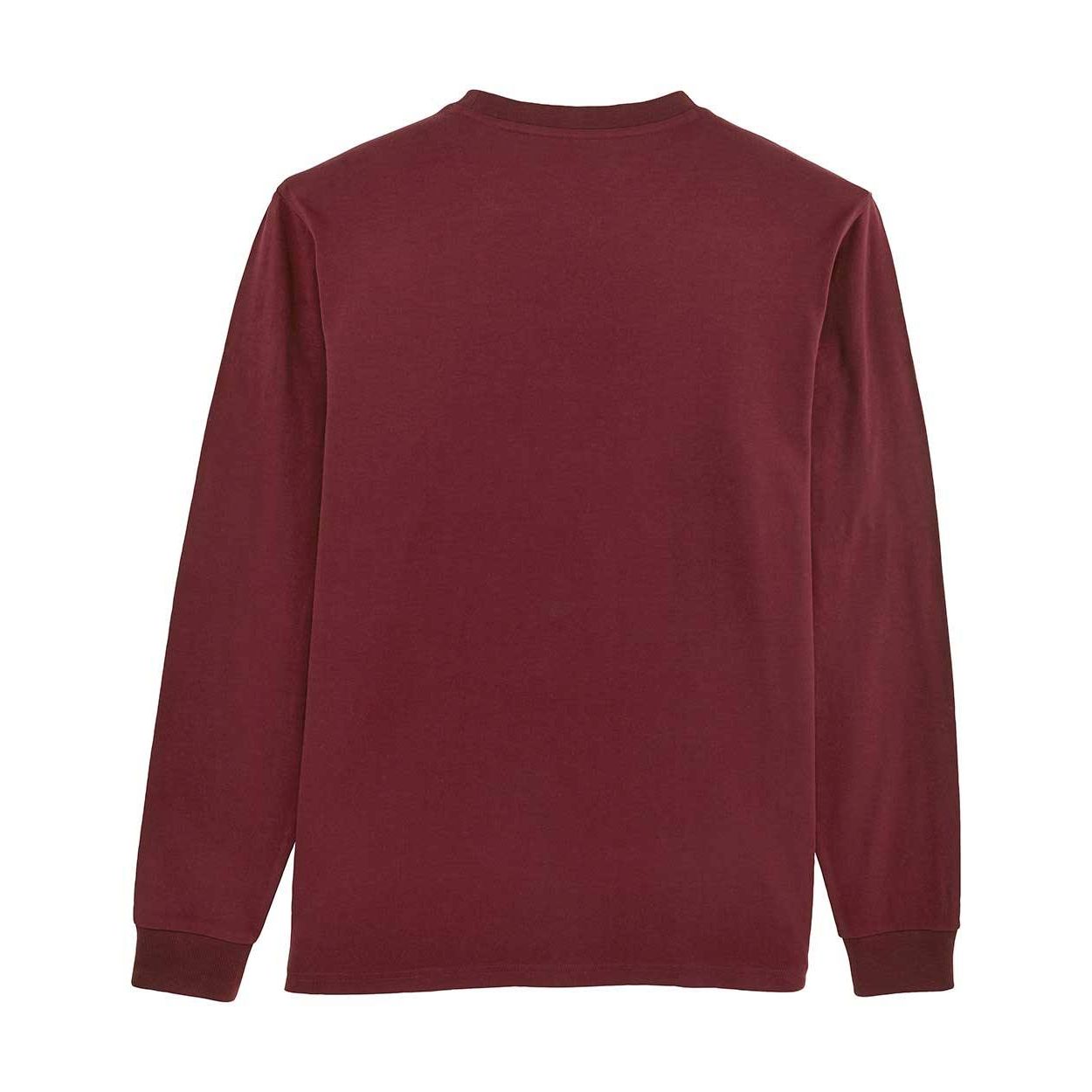 bioshirt-longsleeve_Burgundy_HLYPS-3000_Packshot_Back_Main_0