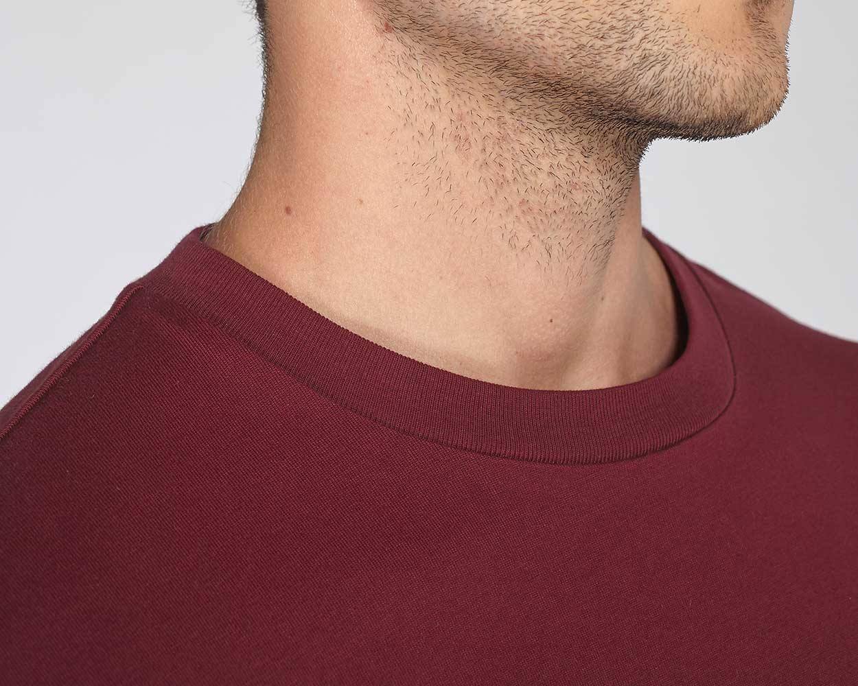 bioshirt-longsleeve_Burgundy_HLYPS-3000_Studio_Front_Detail_2