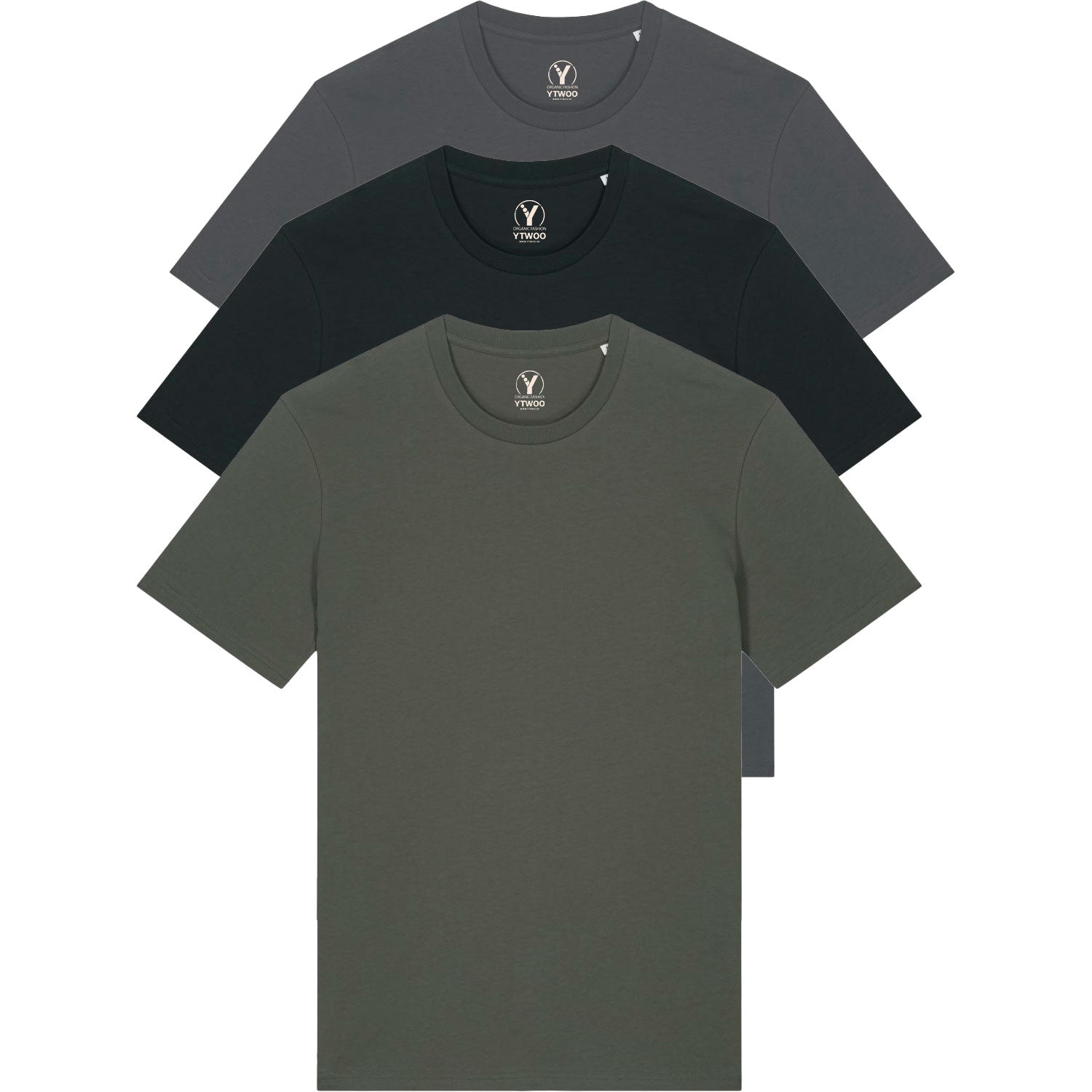 3x Regular T-Shirts Light