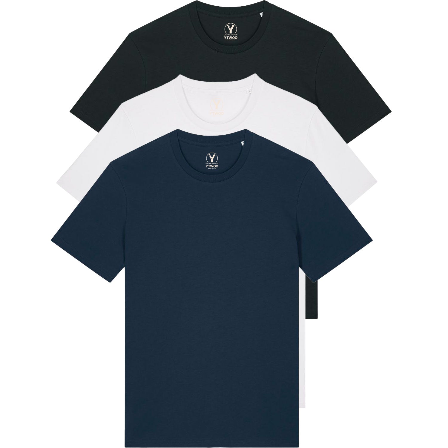 3x Regular T-Shirts Light