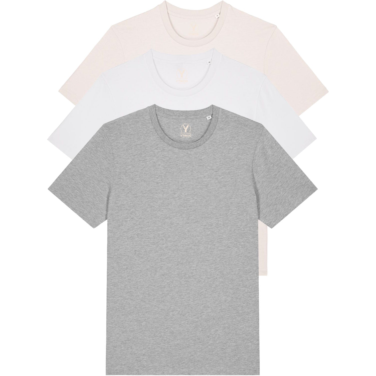 3x Regular T-Shirts Light