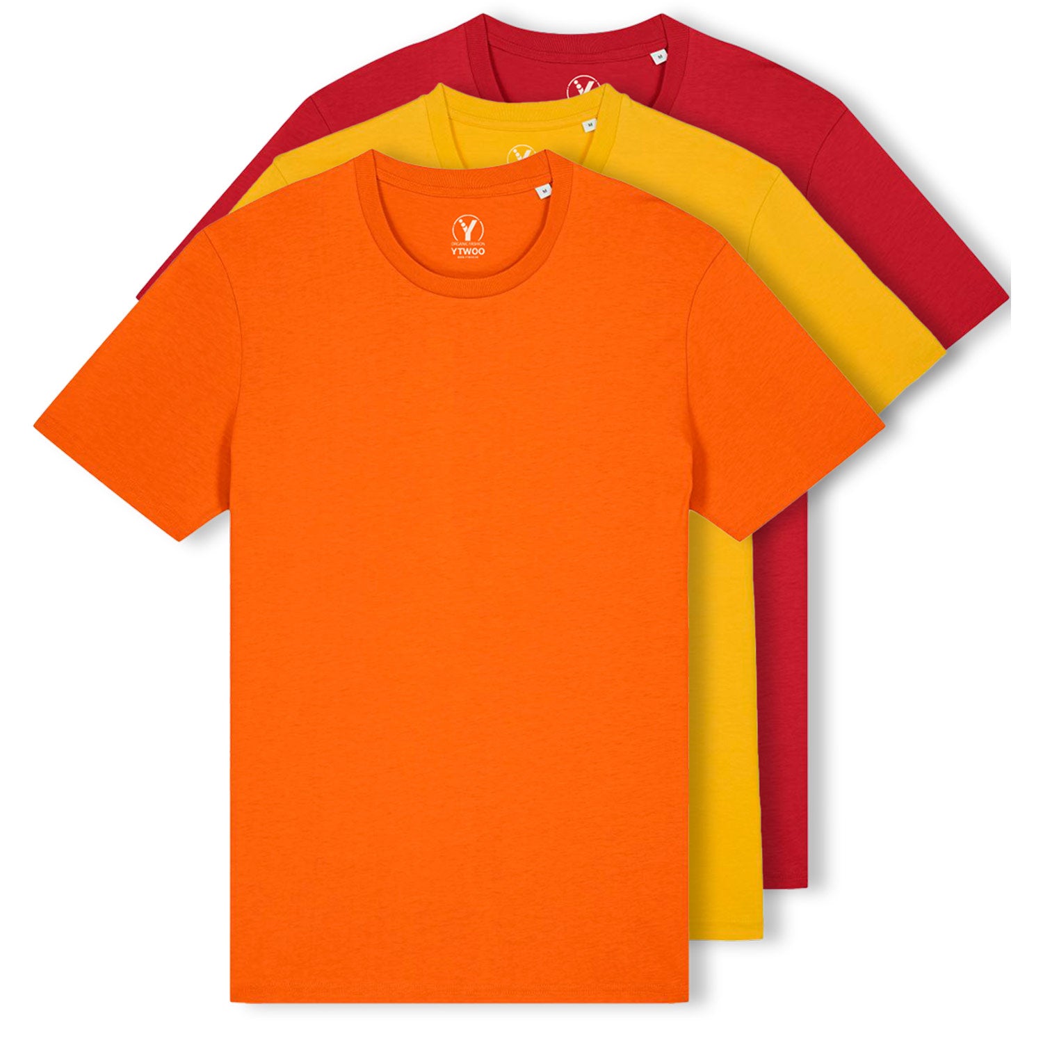 3x Regular T-Shirts Light