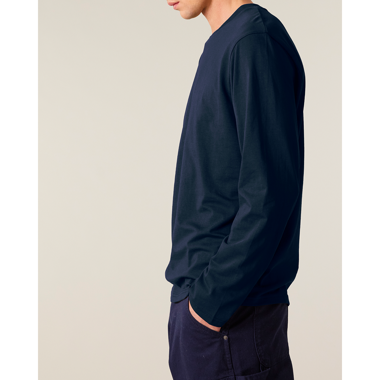 Unisex-Basic-Longsleeve-YTWOO-100-Bio-Baumwolle-Eco-Fair-Produziert-Nachhaltig-NAVY-STUDIO-FRONT2