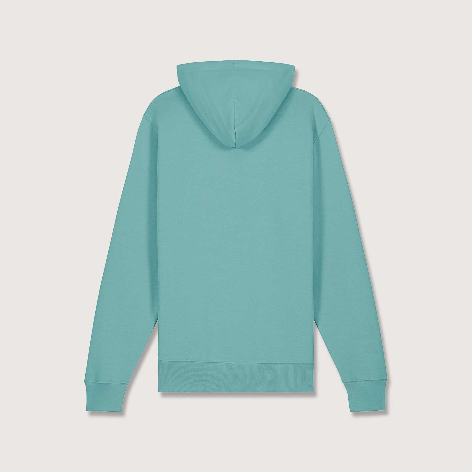 Nachhaltiger Unisex Hoodie aus Bio-Baumwolle und recyceltem PET; Terry