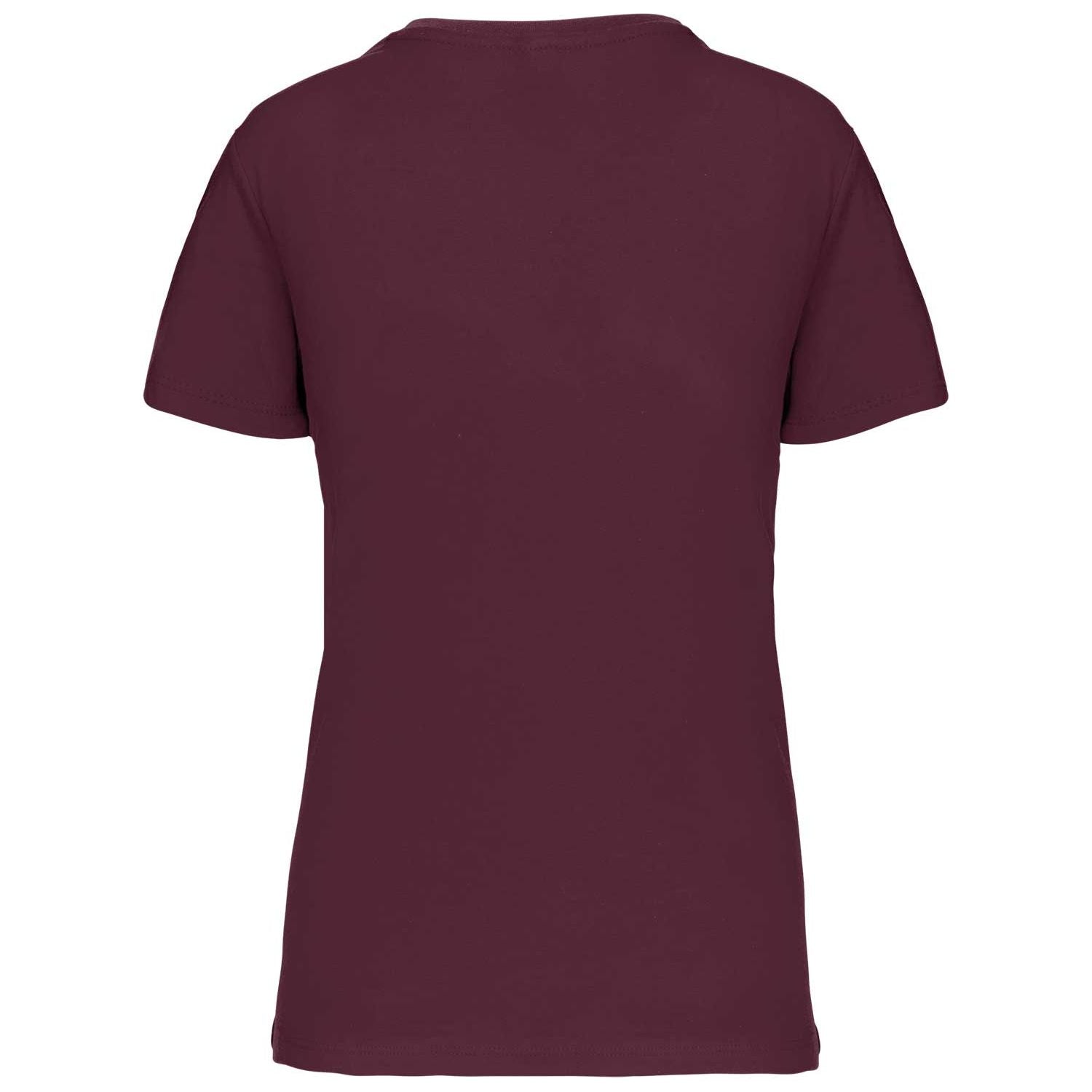 Basic Damen T-Shirt mit V-Ausschnitt aus Bio-Baumwolle in Conversion