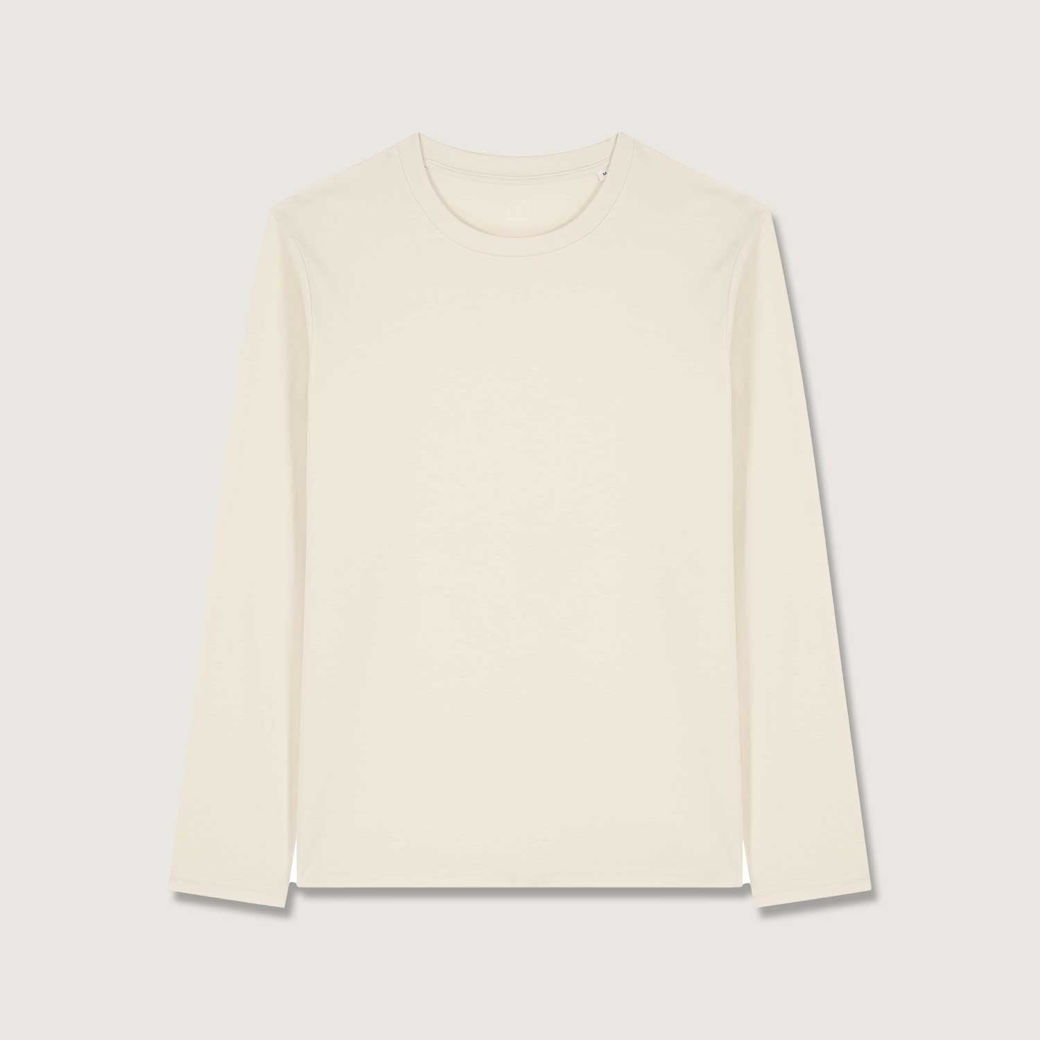 Basic Unisex Langarmshirt aus 100% Biobaumwolle