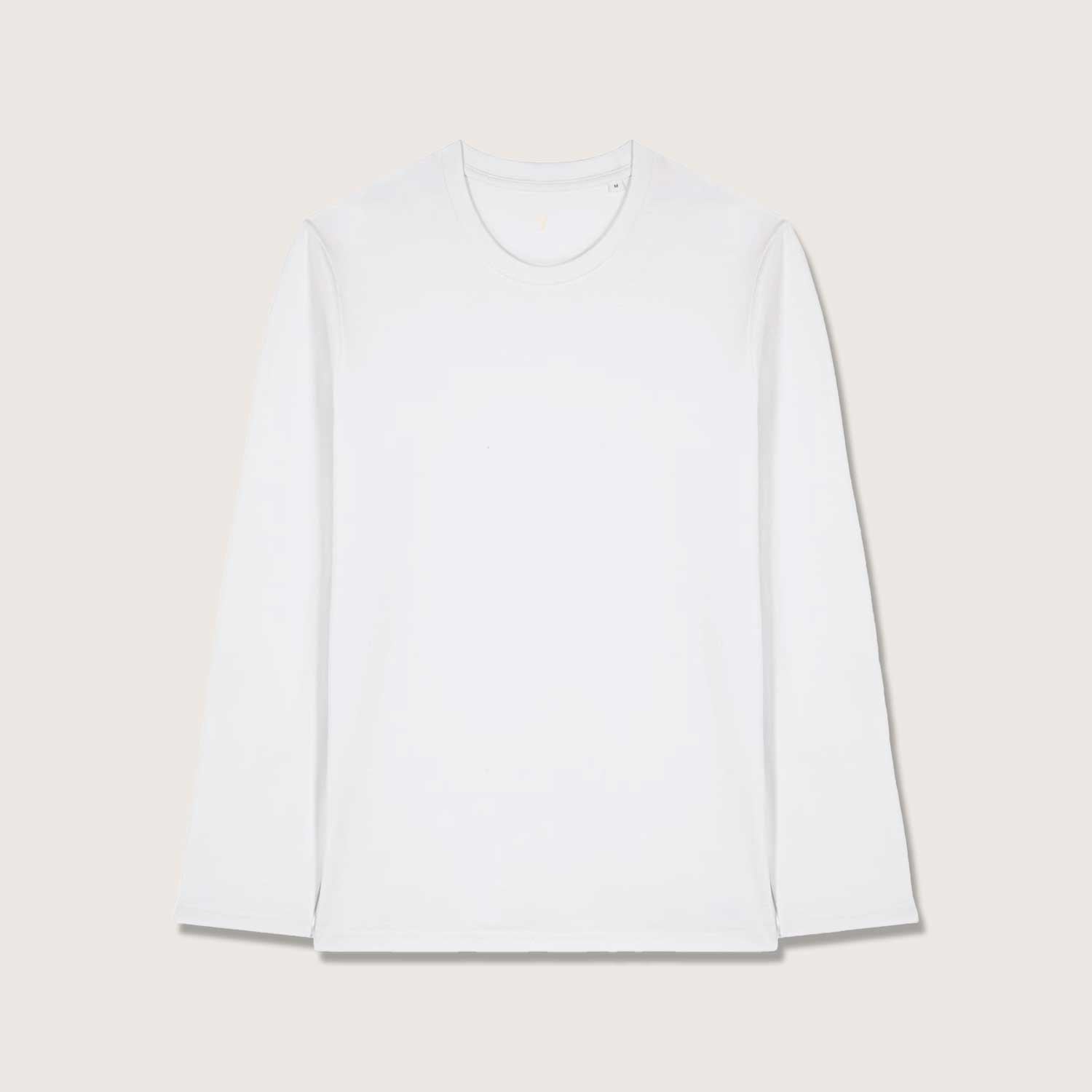 Basic Unisex Langarmshirt aus 100% Biobaumwolle