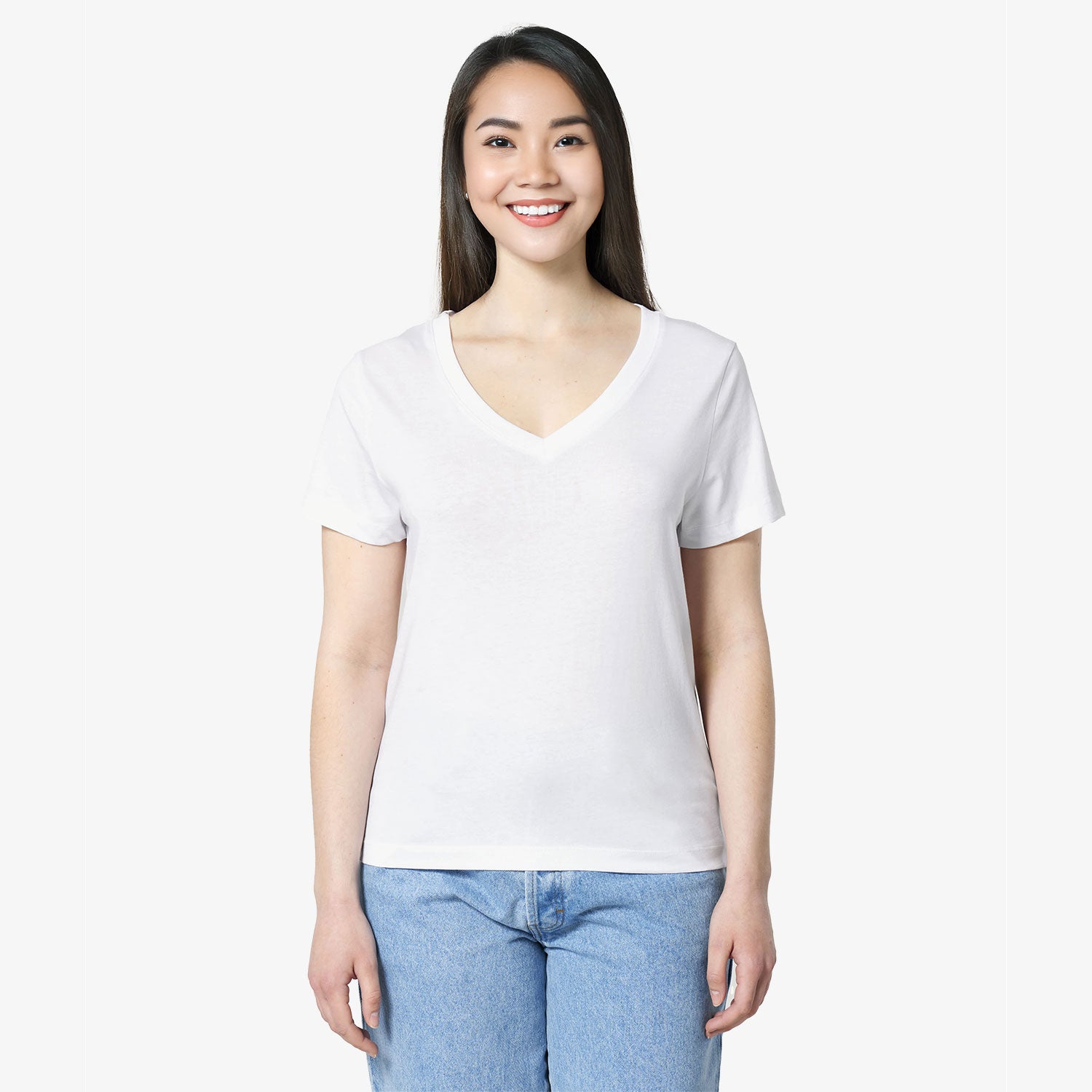 Damen V-Neck T-Shirt