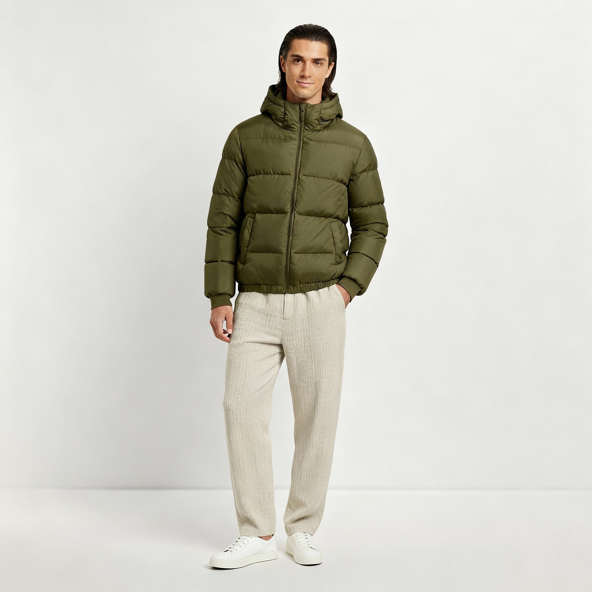 Dicke Steppjacke für kalte Tage, nachhaltig produziert, Winterjacke, Öko Mode