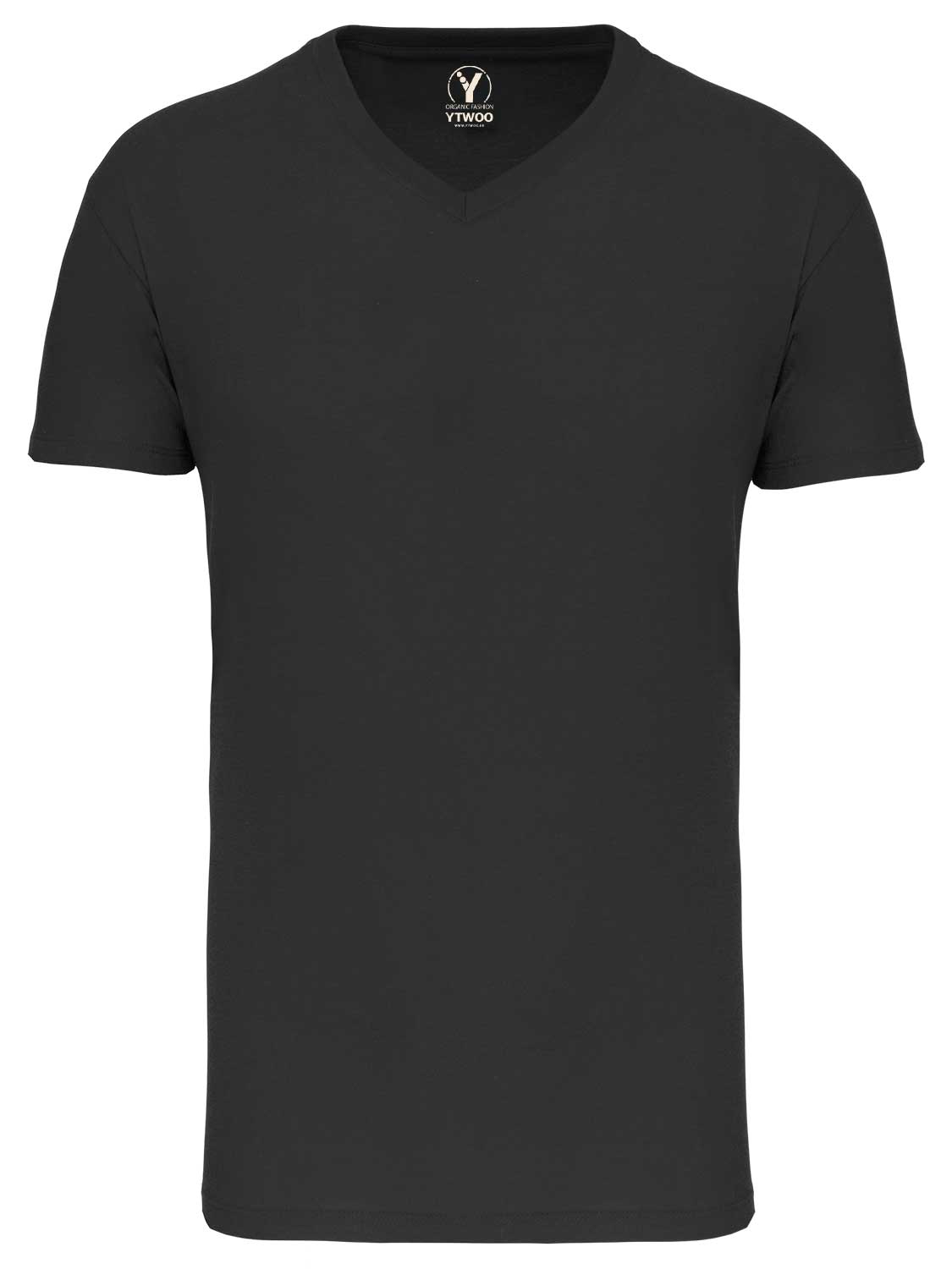 Basic Herren T-Shirt mit V-Ausschnitt aus Bio-Baumwolle