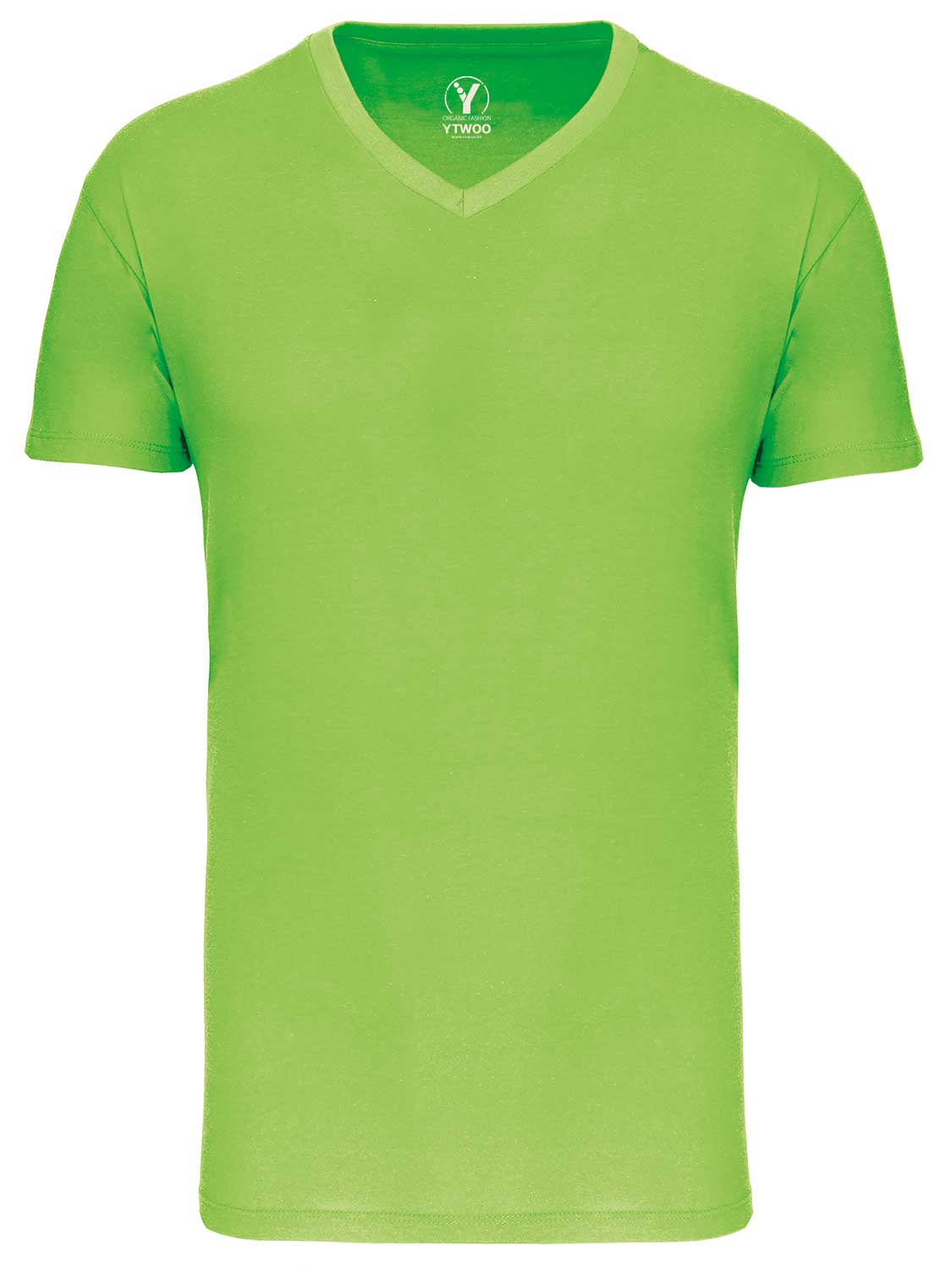 Basic Herren T-Shirt mit V-Ausschnitt aus Bio-Baumwolle