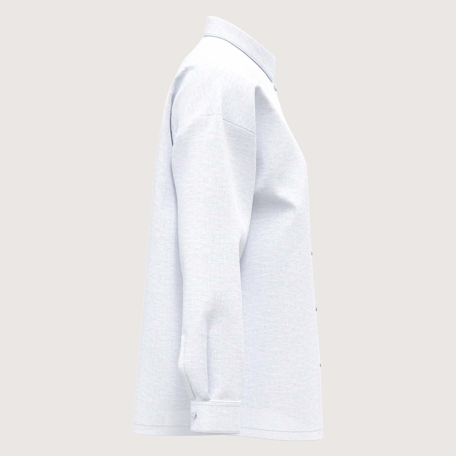 Oversized Leinenhemd für Damen