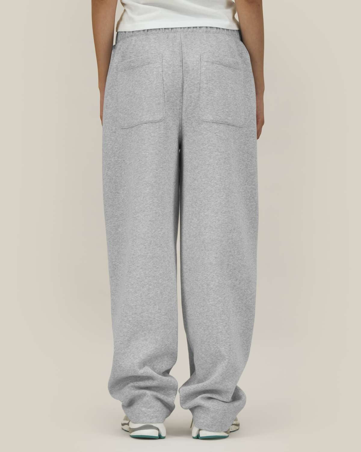 Unisex Jogginghose Heather Grey – Rückansicht