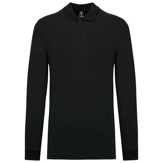 Herren Piqué-Polo Langarm