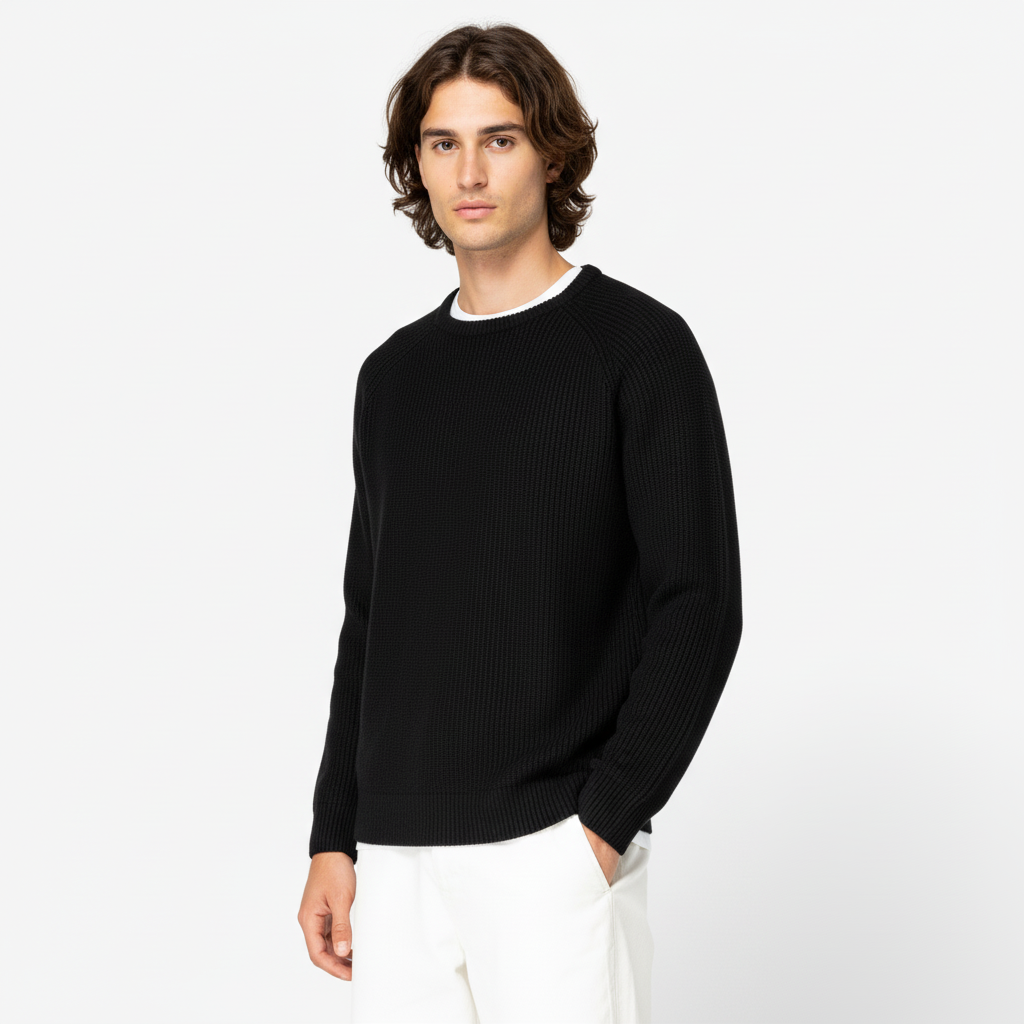 Heavy Knit Herrenpullover