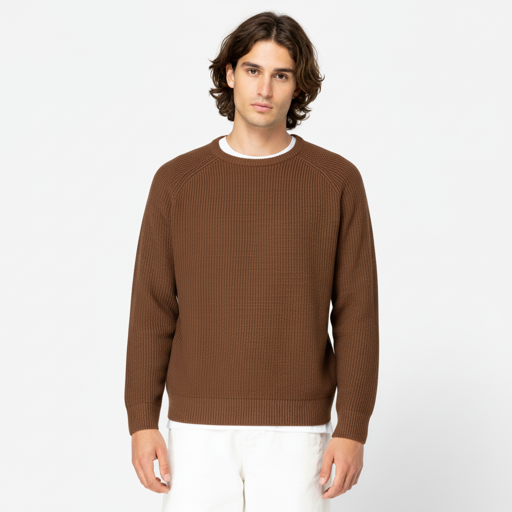 Heavy Knit Herrenpullover