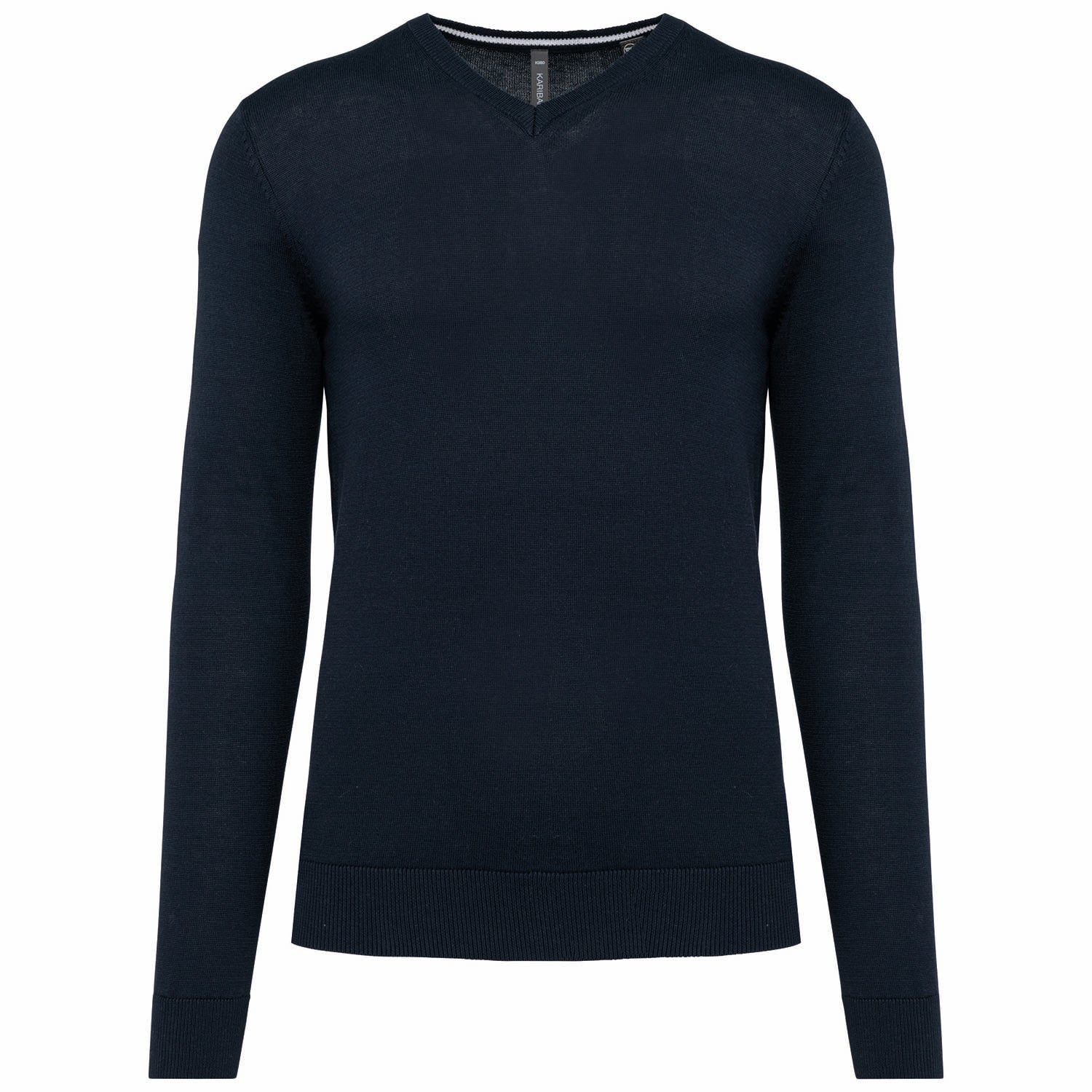Herrenpullover mit V-Ausschnitt