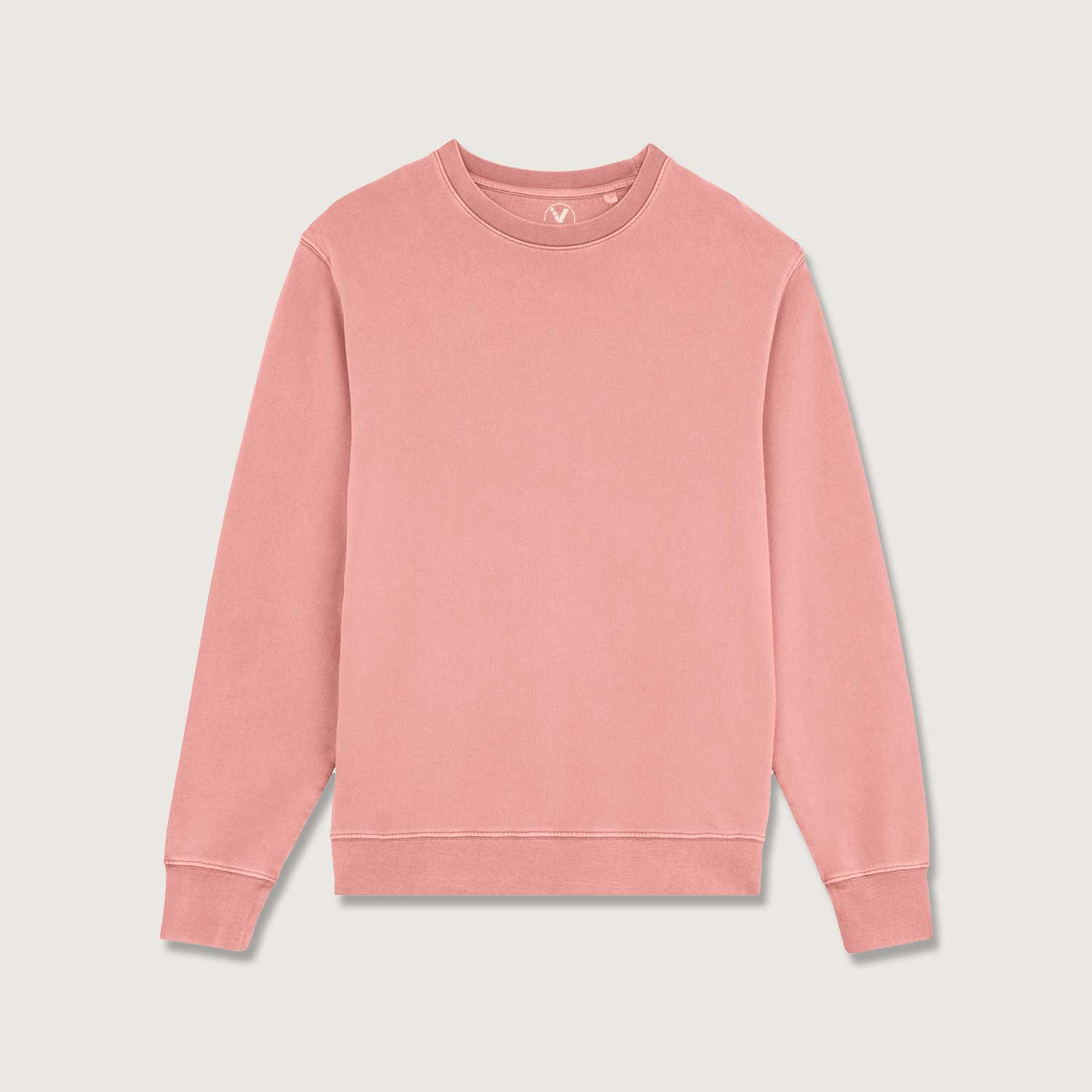 Essential Comfort: Unisex Terry Sweatshirt mit Rundhalsausschnitt