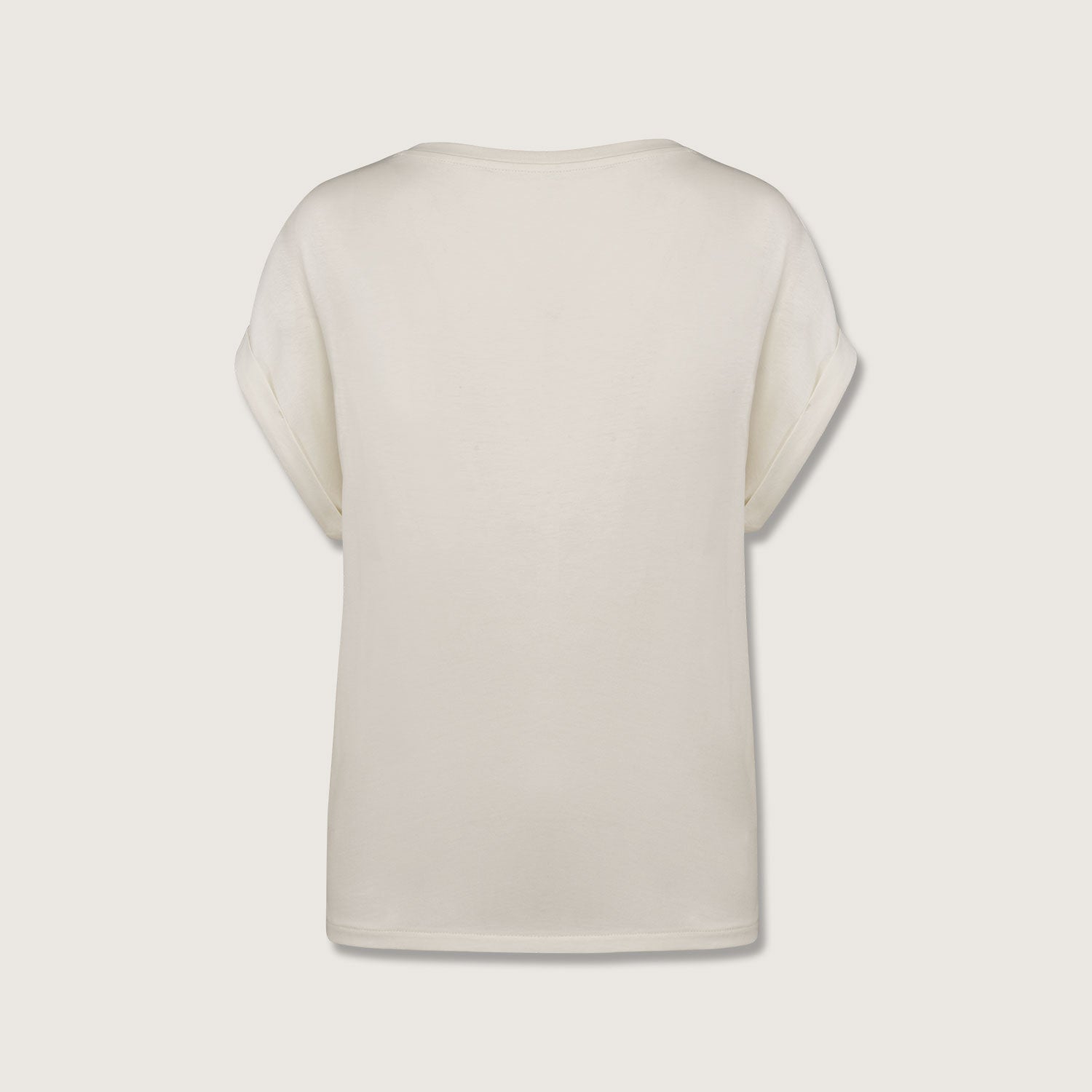 Damen T-Shirt mit Reversärmeln