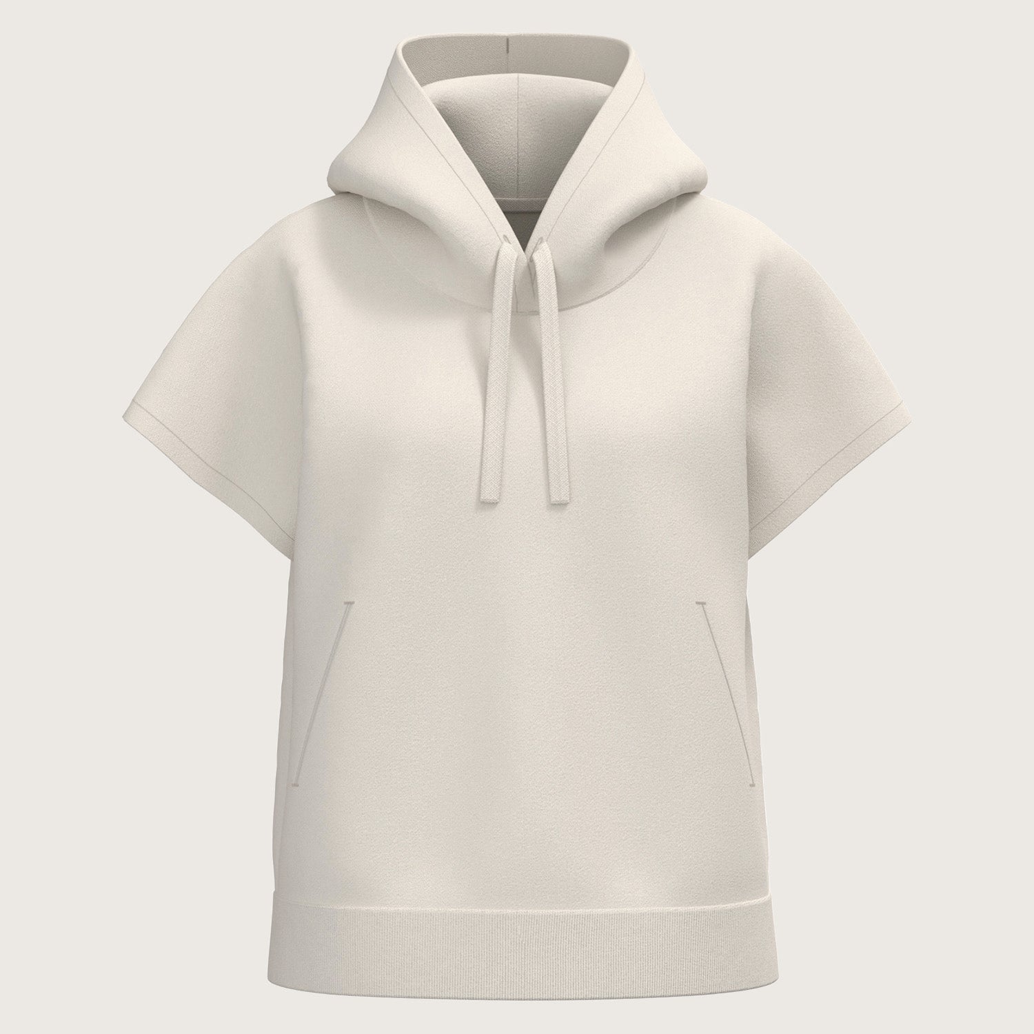 Damen Sleeveless Hoodie